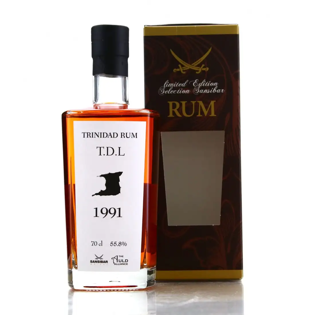 Sansibar T.D.L Trinidad Rum (The Auld Alliance) 1991