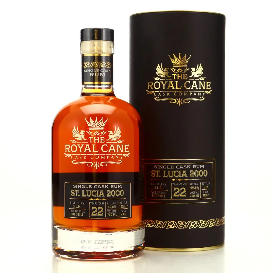 Infinity Spirits The Royal Cane Cask Company St. Lucia 2000 John Dore