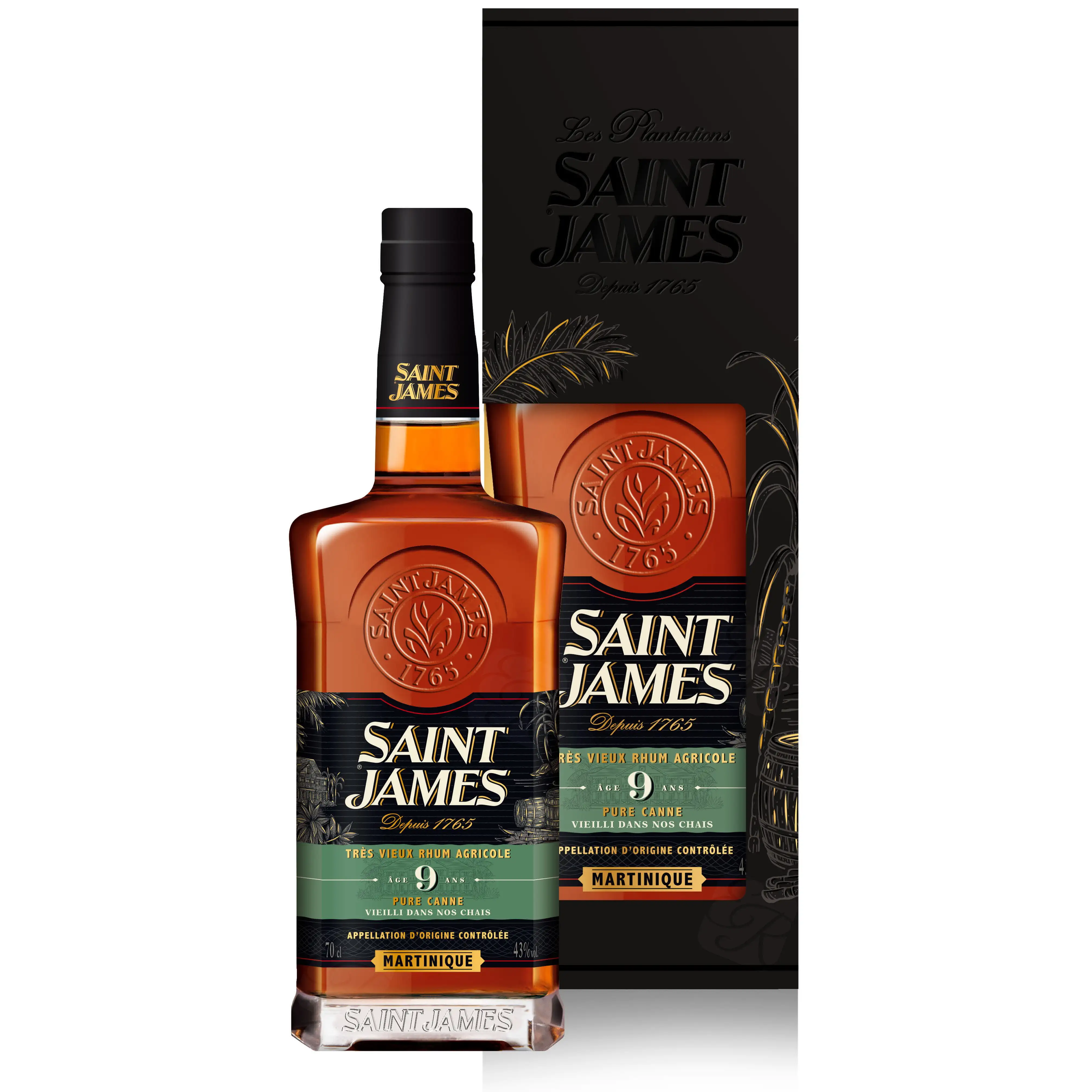 Saint James 9 Ans (Très Vieux Rhum Agricole)