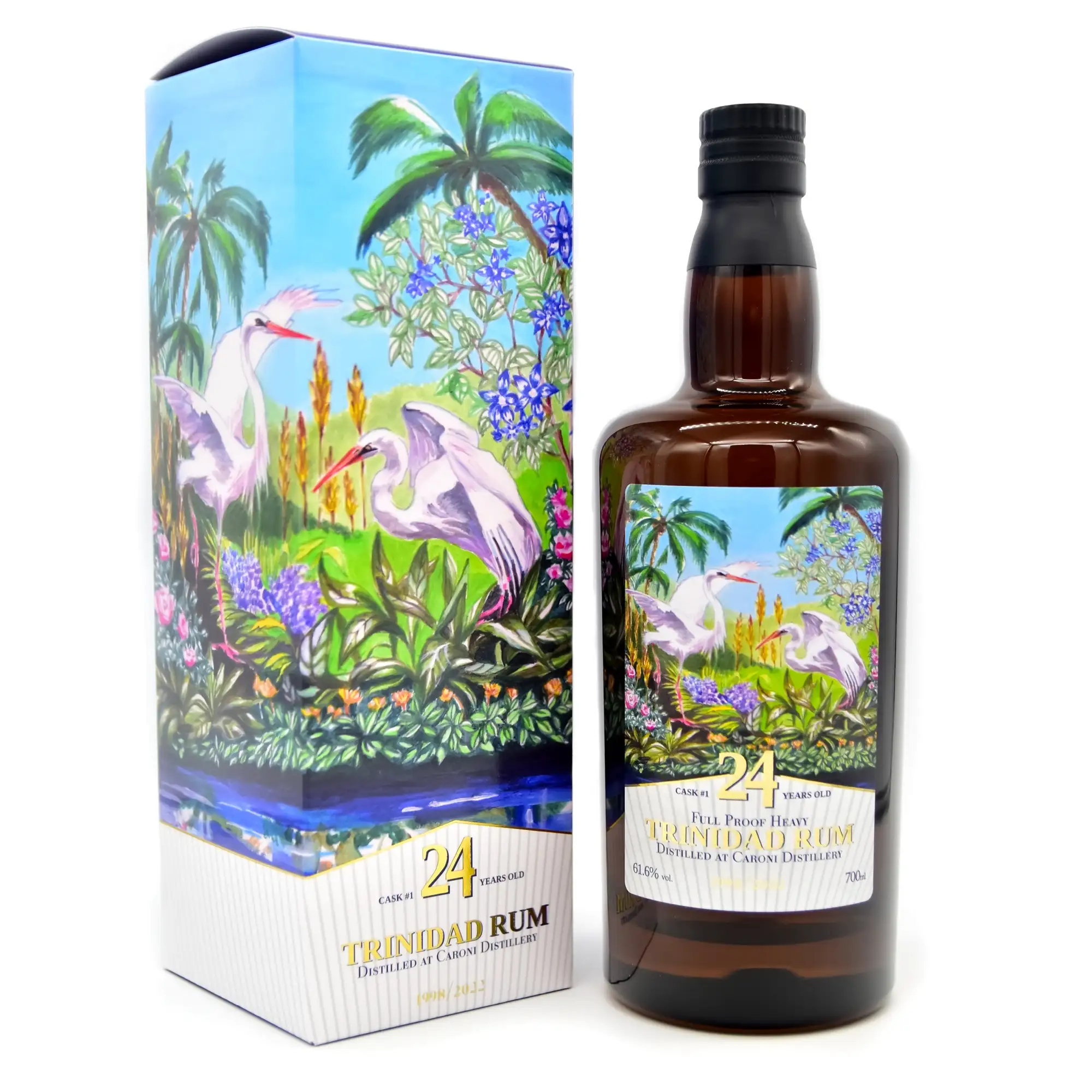 Distilia Caroni Lion’s Whisky (10th Anniversary Edition) Heavy Trinidad Rum 1998