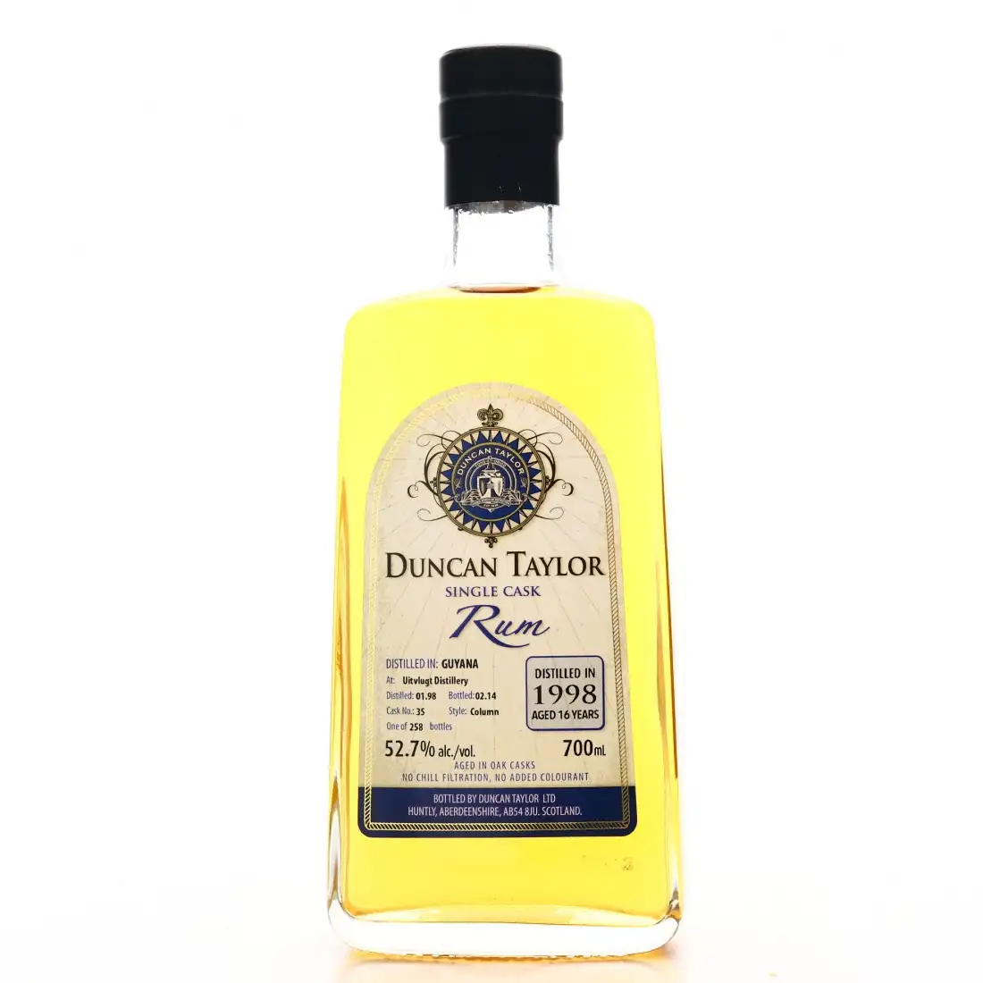 Duncan Taylor Uitvlugt Single Cask Rum 1998