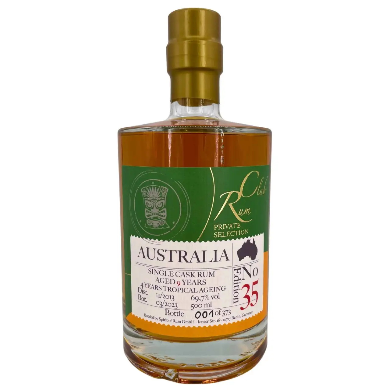 Beenleigh Rumclub Private Selection Ed. 35 Australia 2013