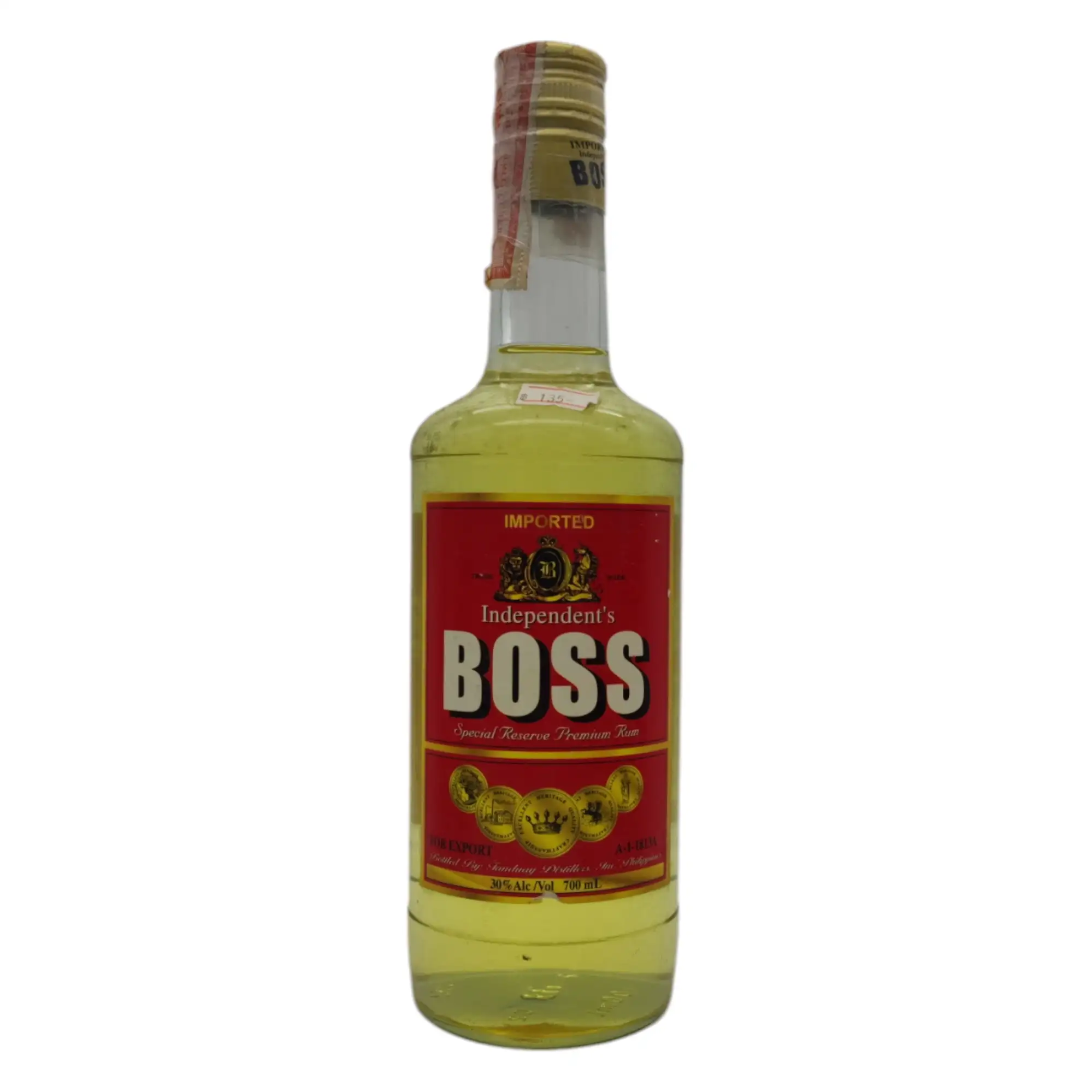 Tanduay Independent's BOSS Special Reserve Premium Rum