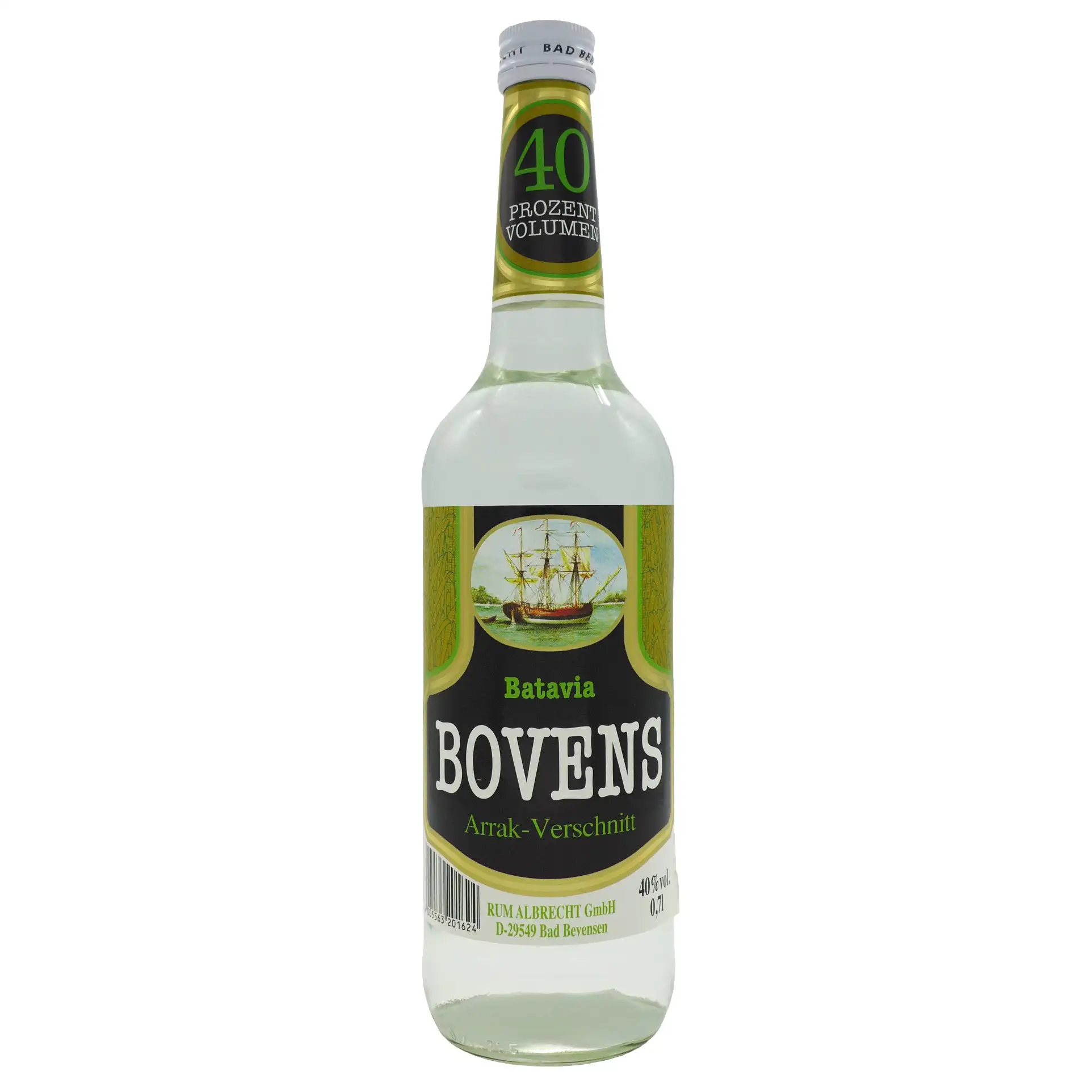 Rum Albrecht Bovens Arrak-Verschnitt