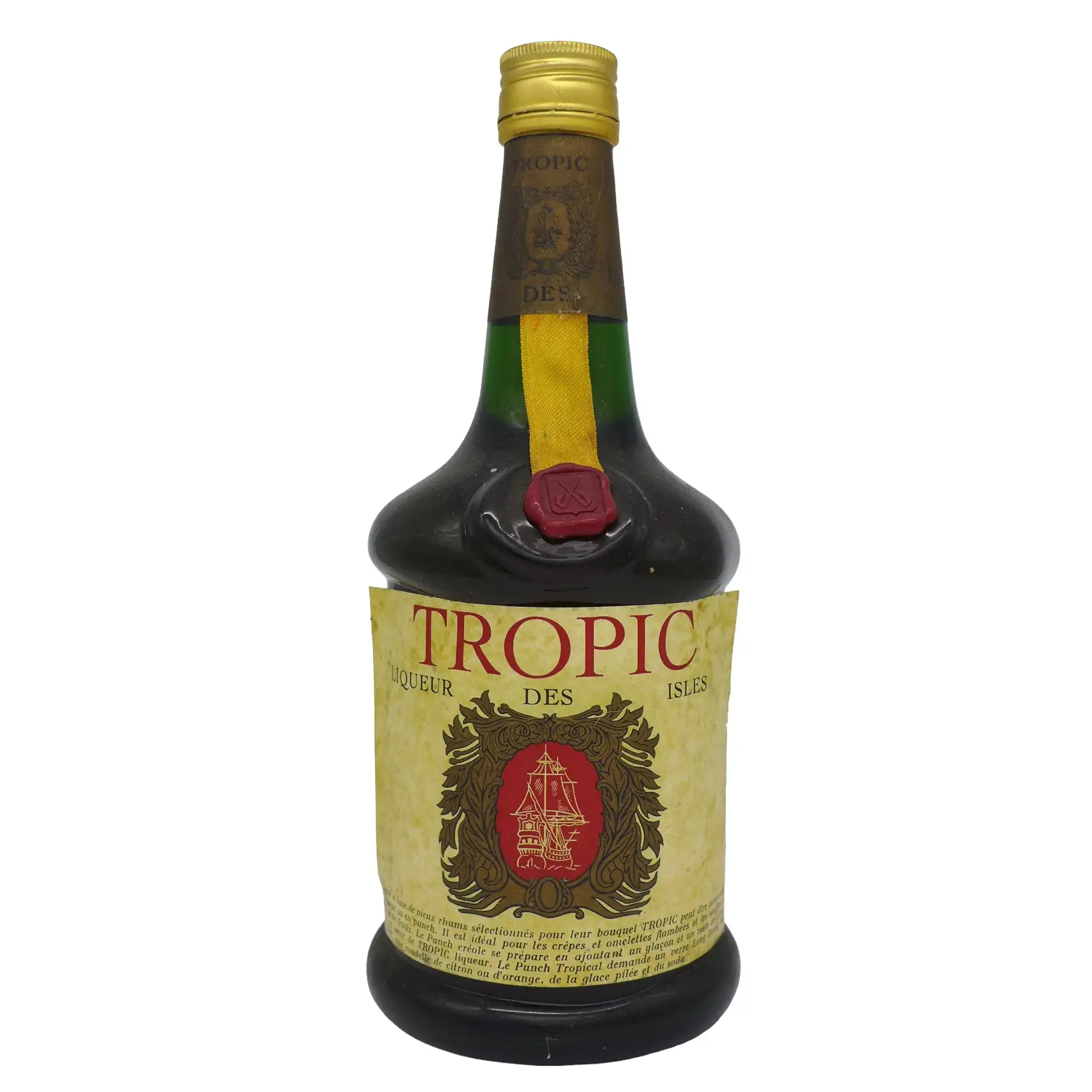 Cie Métropolitaine des Rhums Paris Tropic Liqueur des Isles