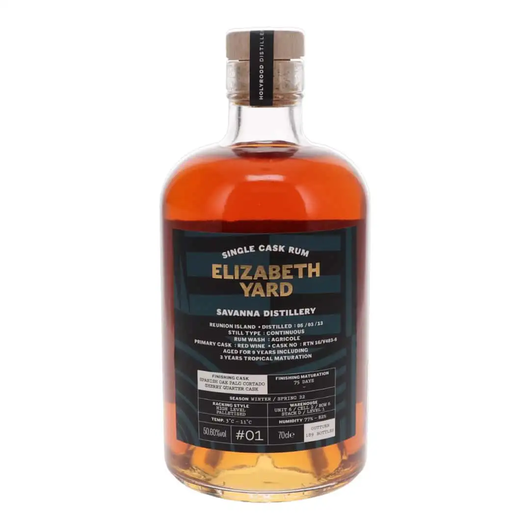 Elizabeth Yard Savanna Elizabeth Yard Single Cask Rum 2013
