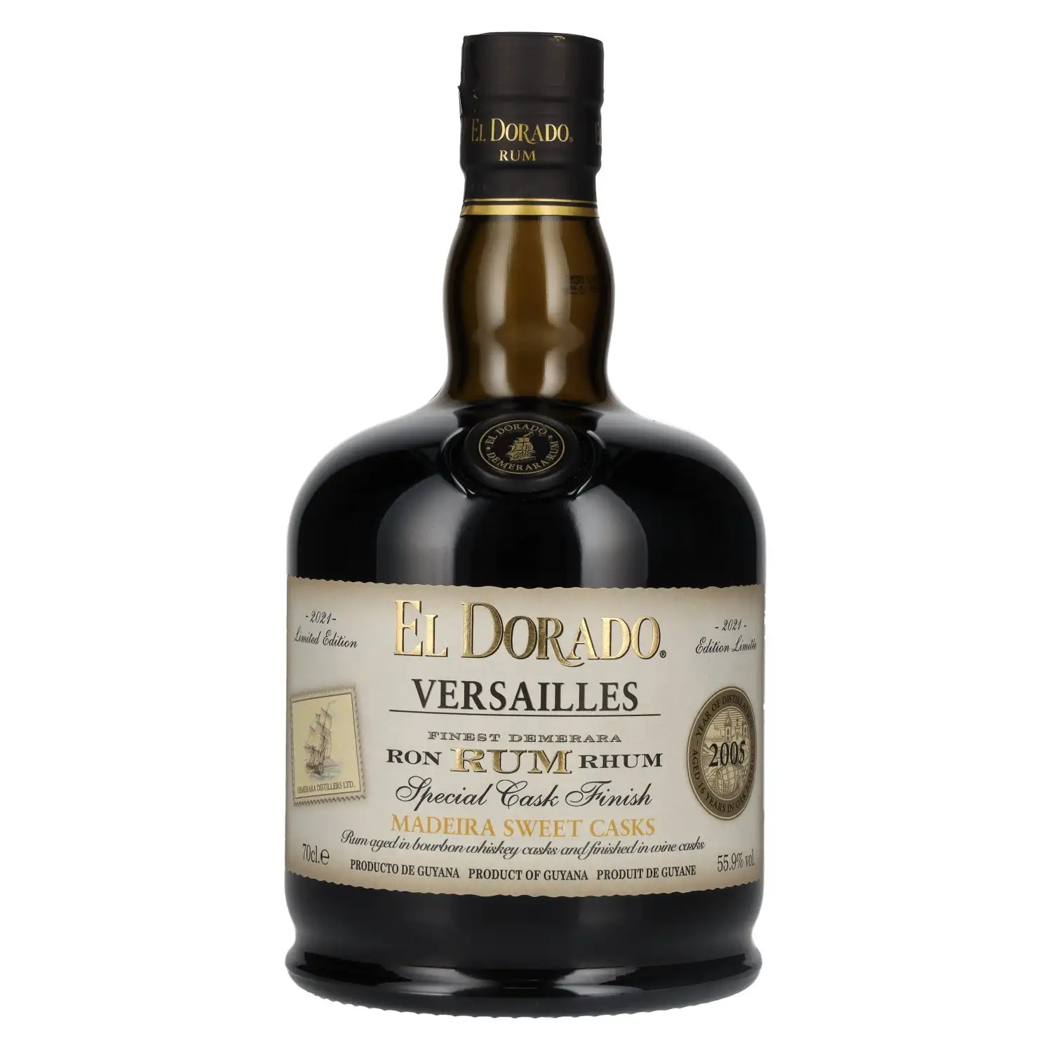 Versailles El Dorado Special Cask Finish Madeira Sweet Casks 2005