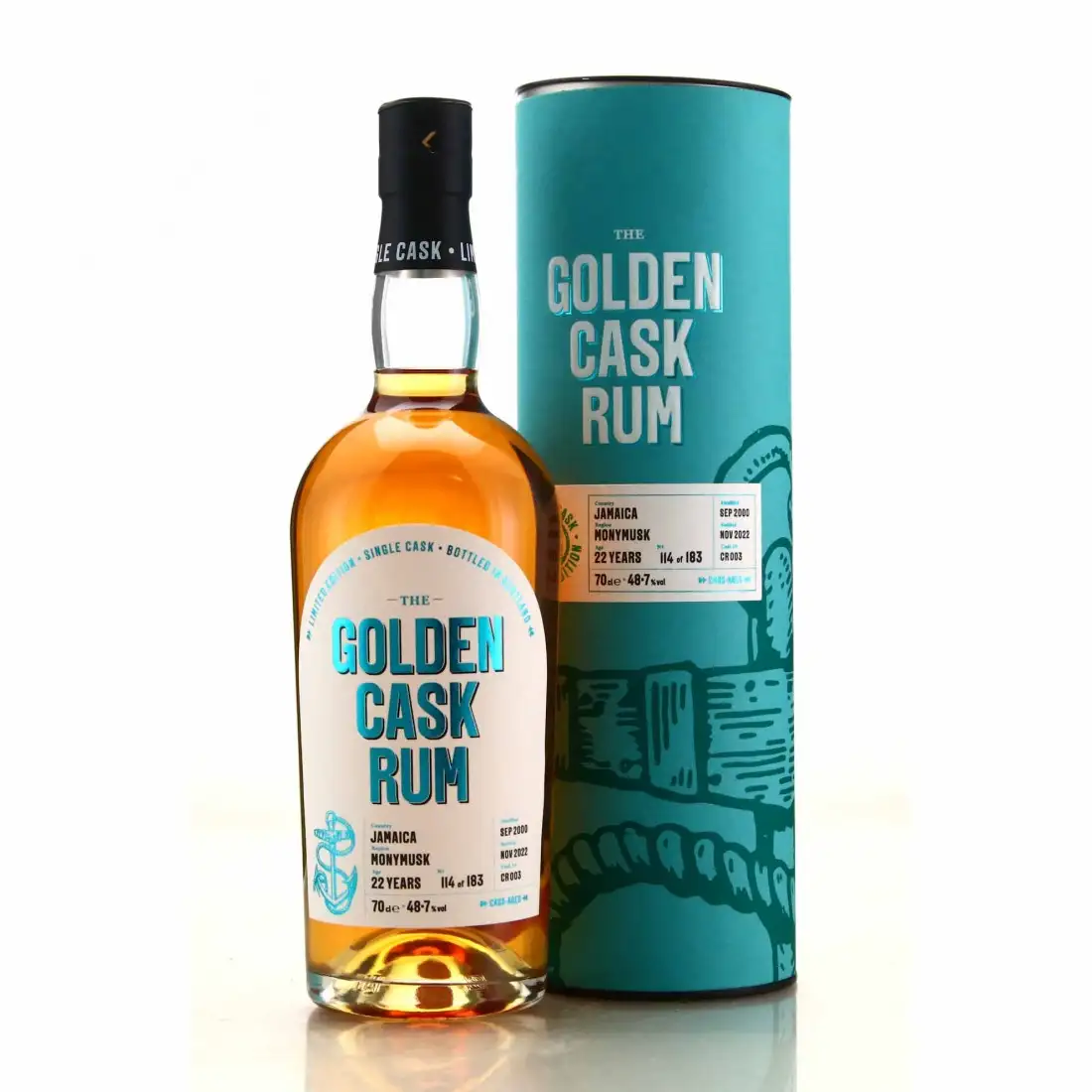 House of Macduff Clarendon Golden Cask Rum 2000