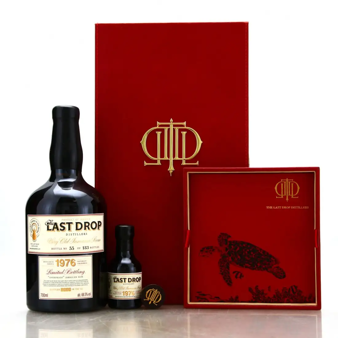 Last Drop Distillers Very Old Jamaica Rum 1976