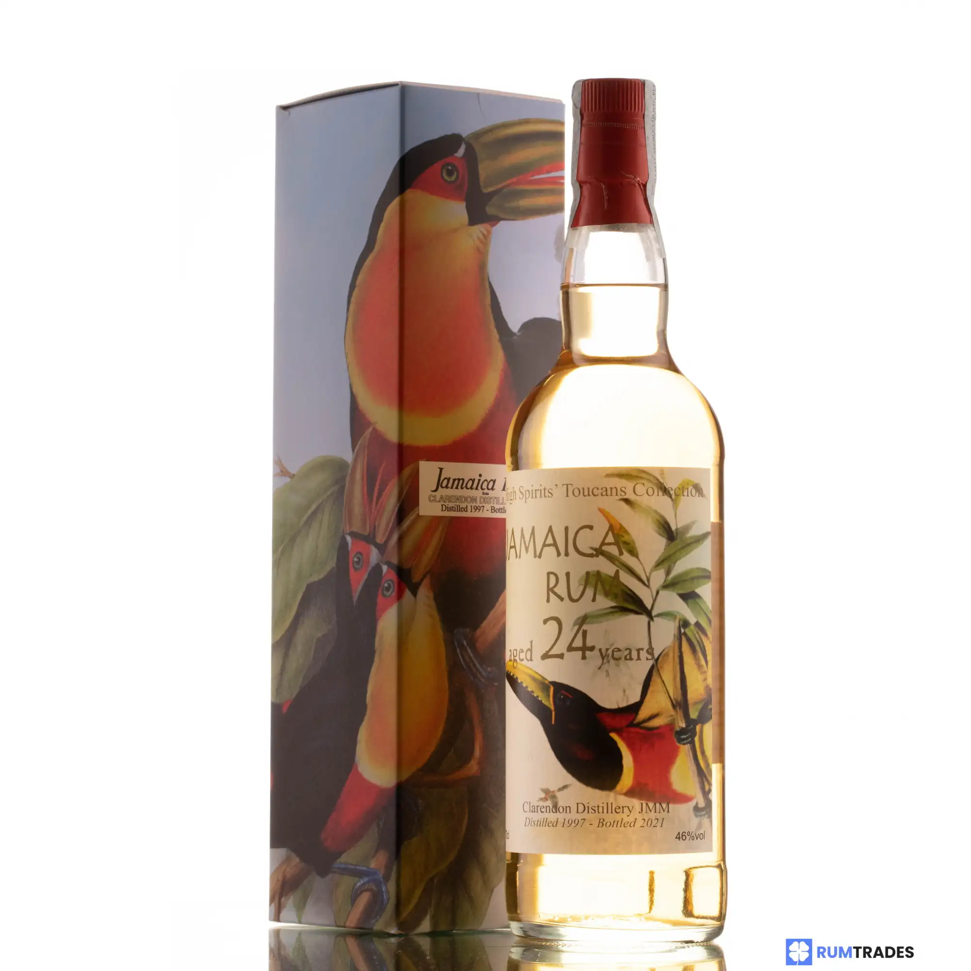 High Spirits Collection Clarendon Toucans Collection Jamaica Rum JMM 1997