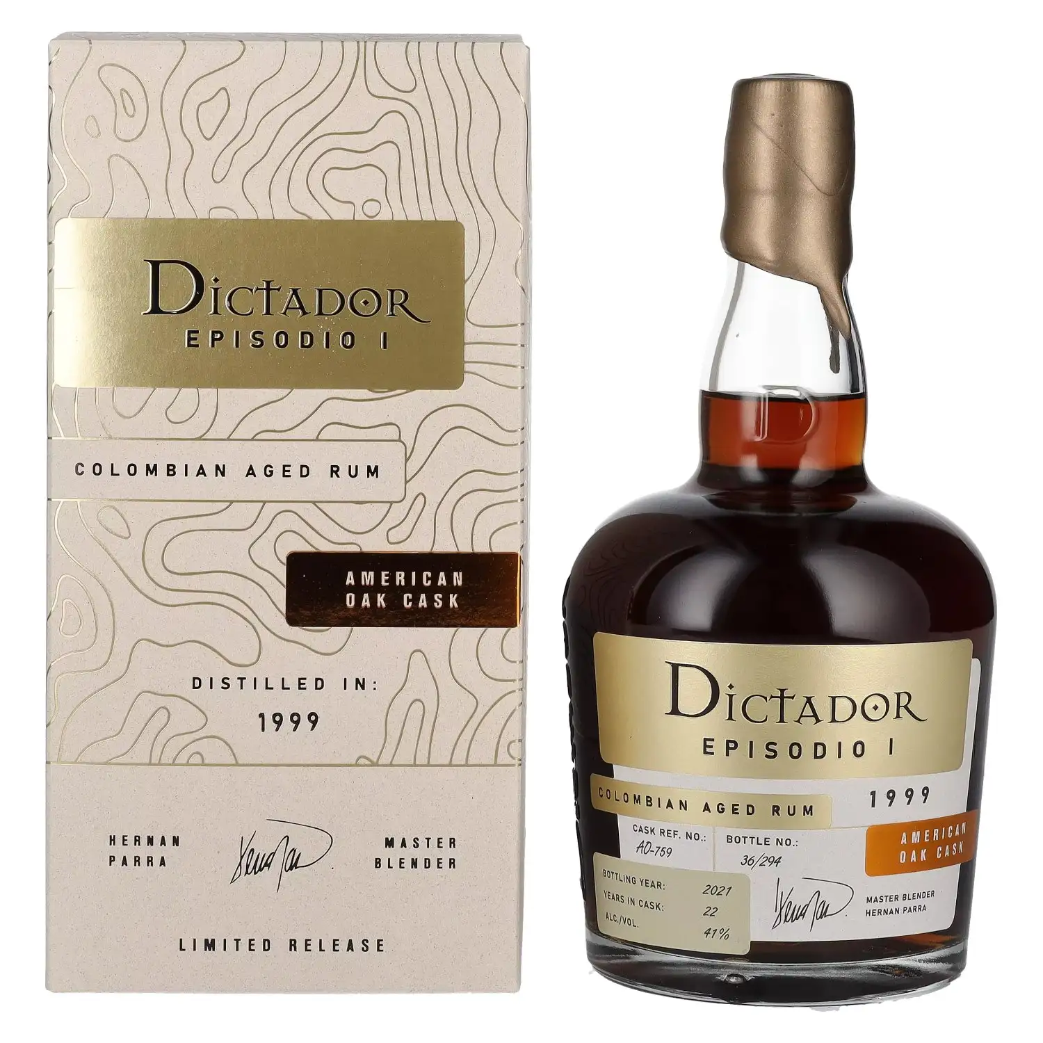Dictador Episodio 1 American Oak Cask 1999