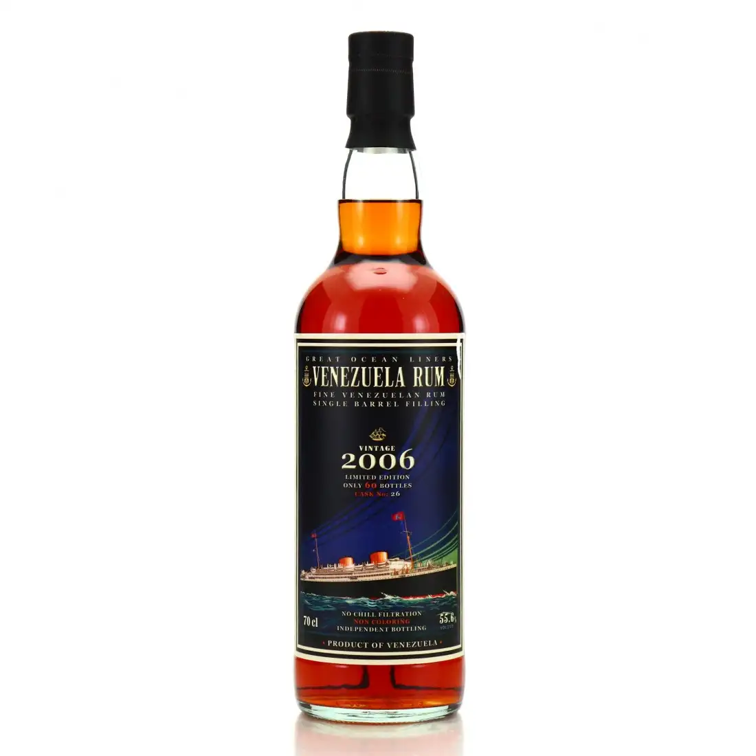 Jack Wiebers Venezuela Rum (Great Ocean Liners) 2006