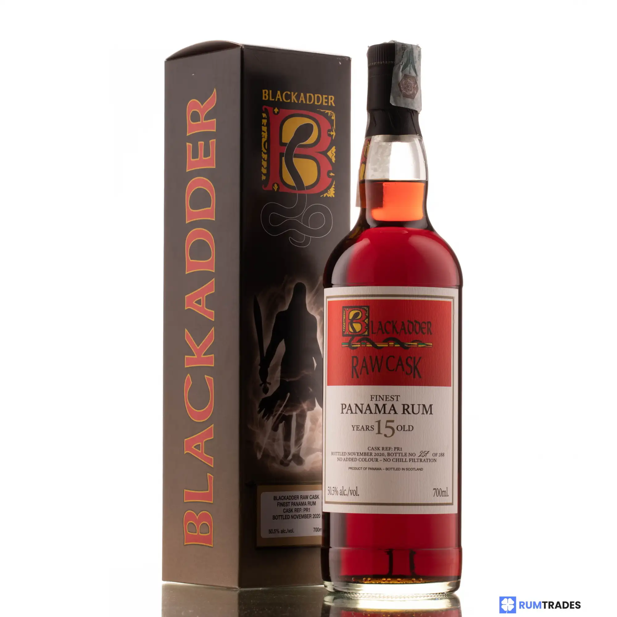 Blackadder Raw Cask Rum Finest Panama Rum 2005