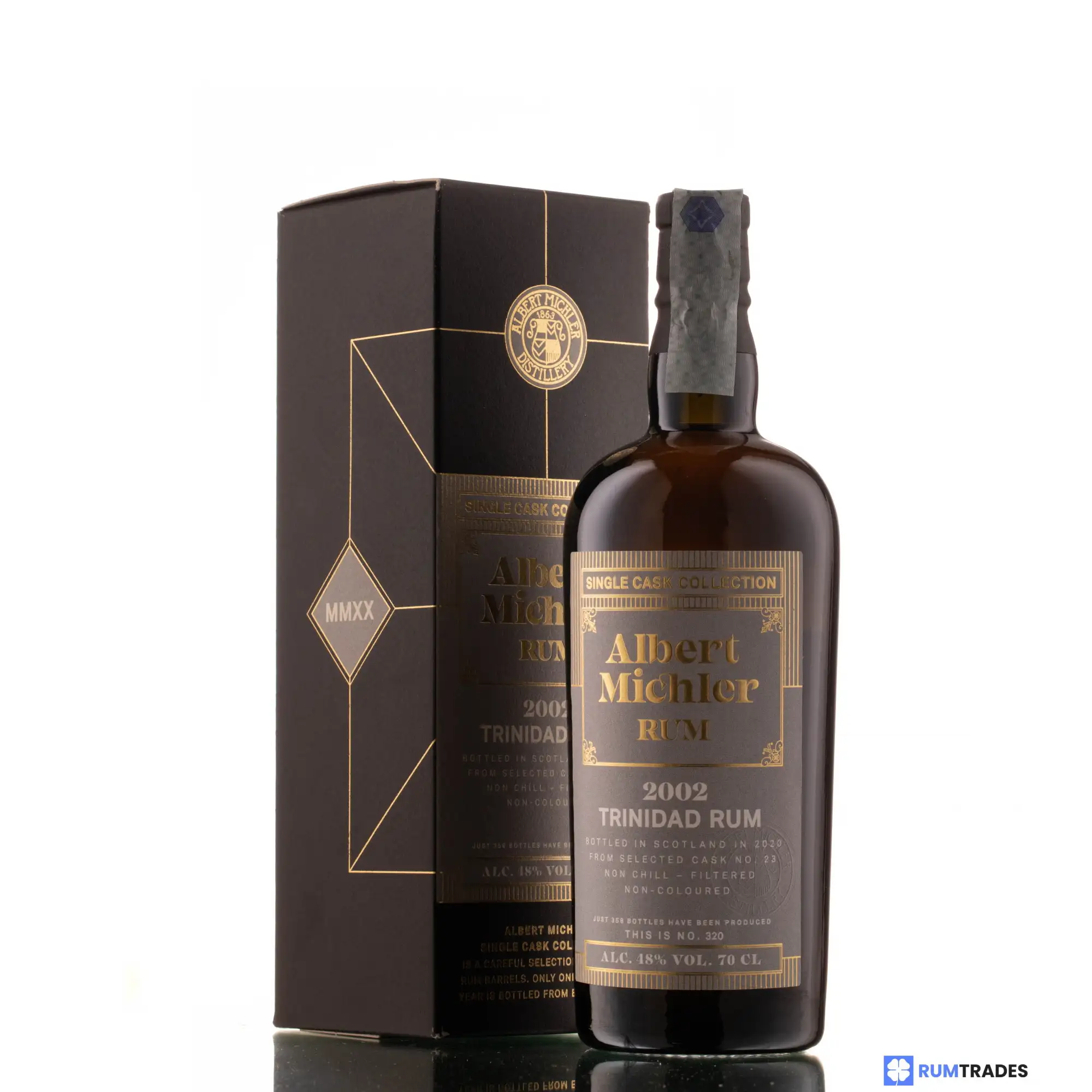 Albert Michler Distillery T.D.L Trinidad Rum 2002
