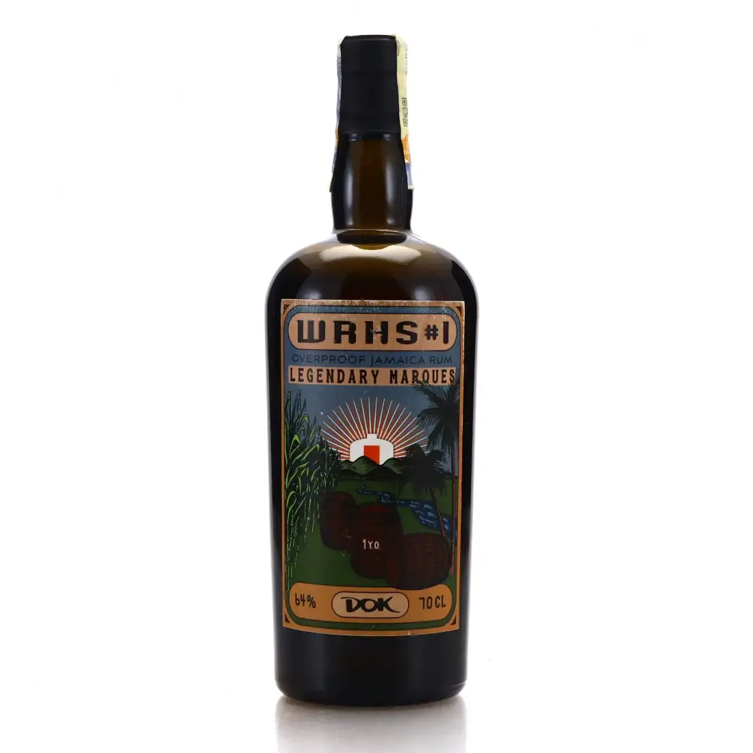 Warehouse #1 Hampden Overproof Jamaica Rum Legendary Marques DOK