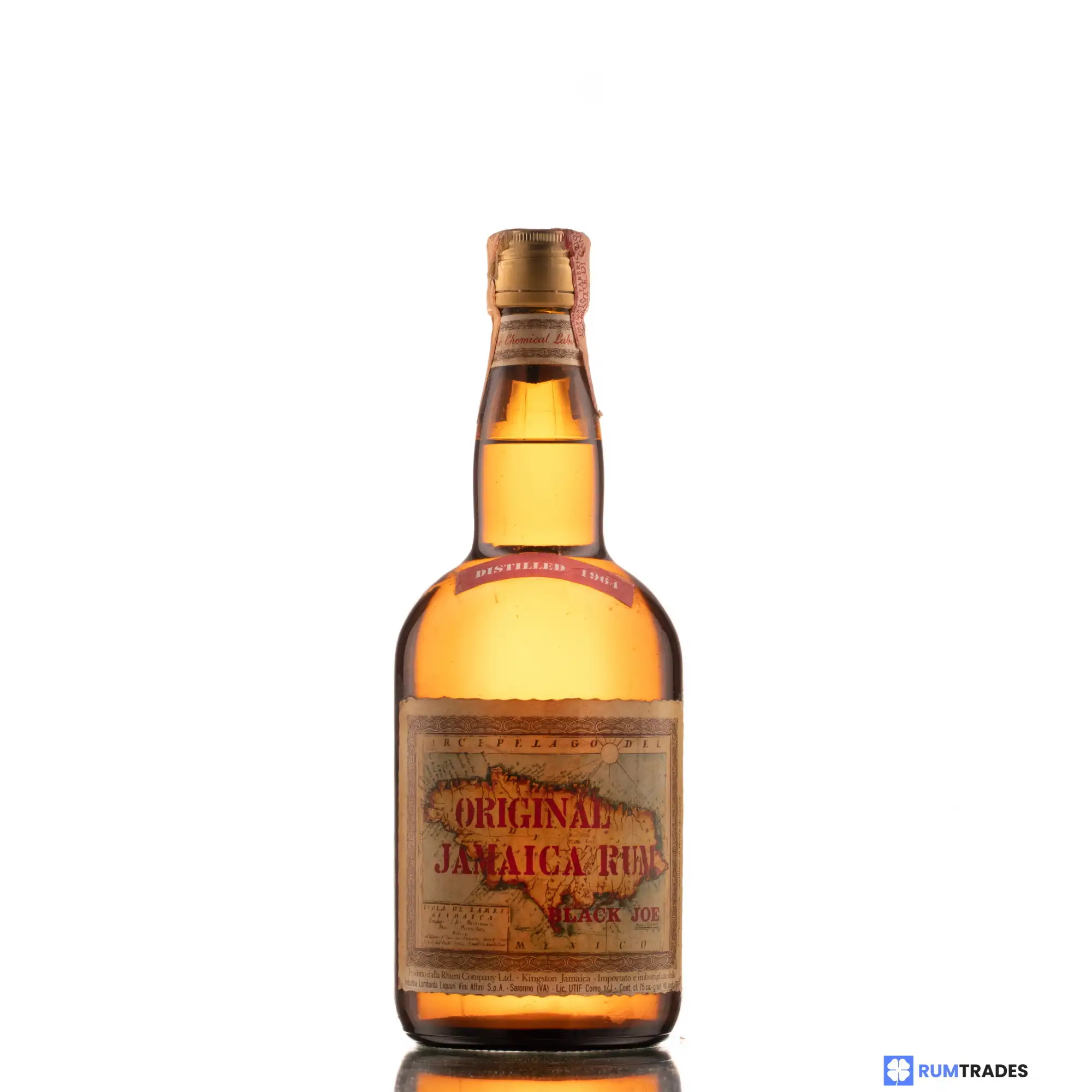 Rhum Company Ltd. Black Joe Original Jamaica Rum 1964