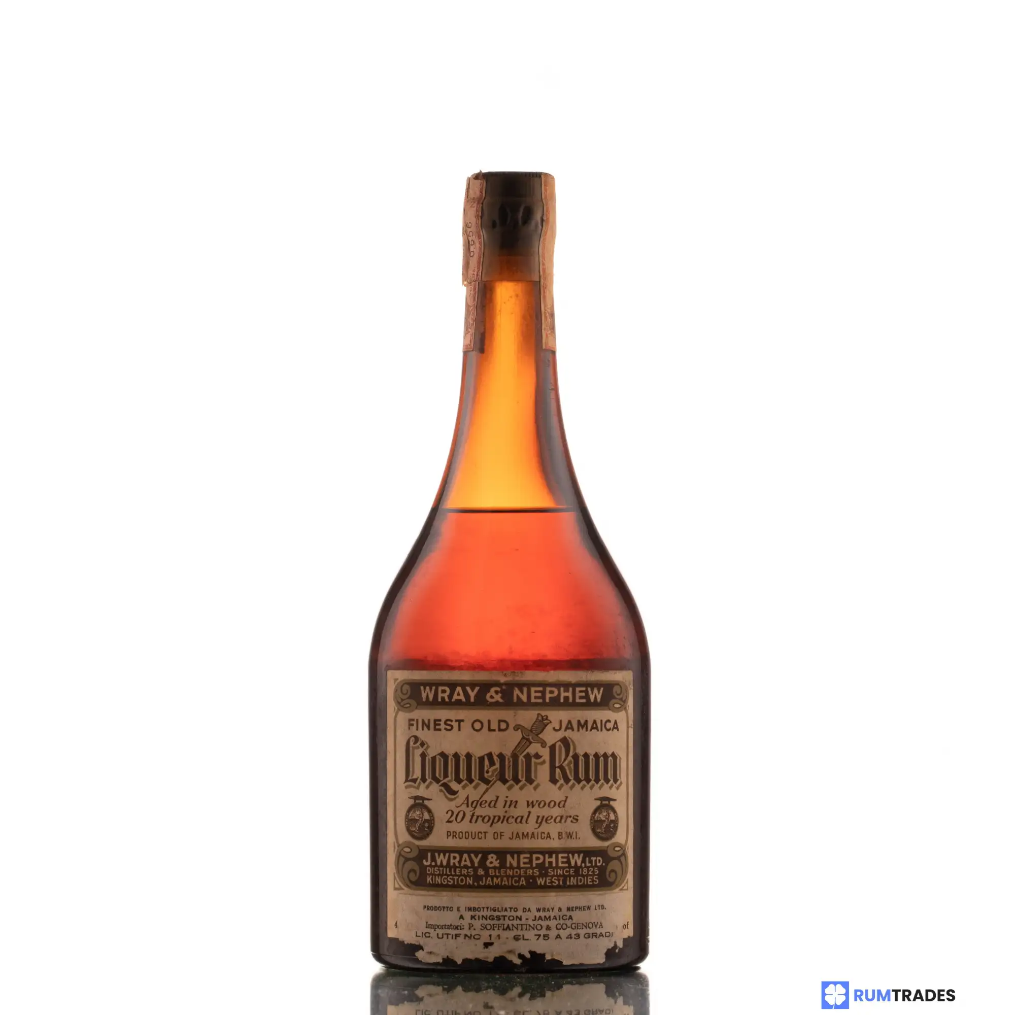 J. Wray & Nephew LTD. Liqueur Rum (Finest Old Jamaica)