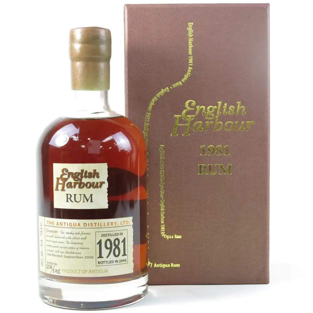 The Antigua Distillery English Harbour 25 Years 1981
