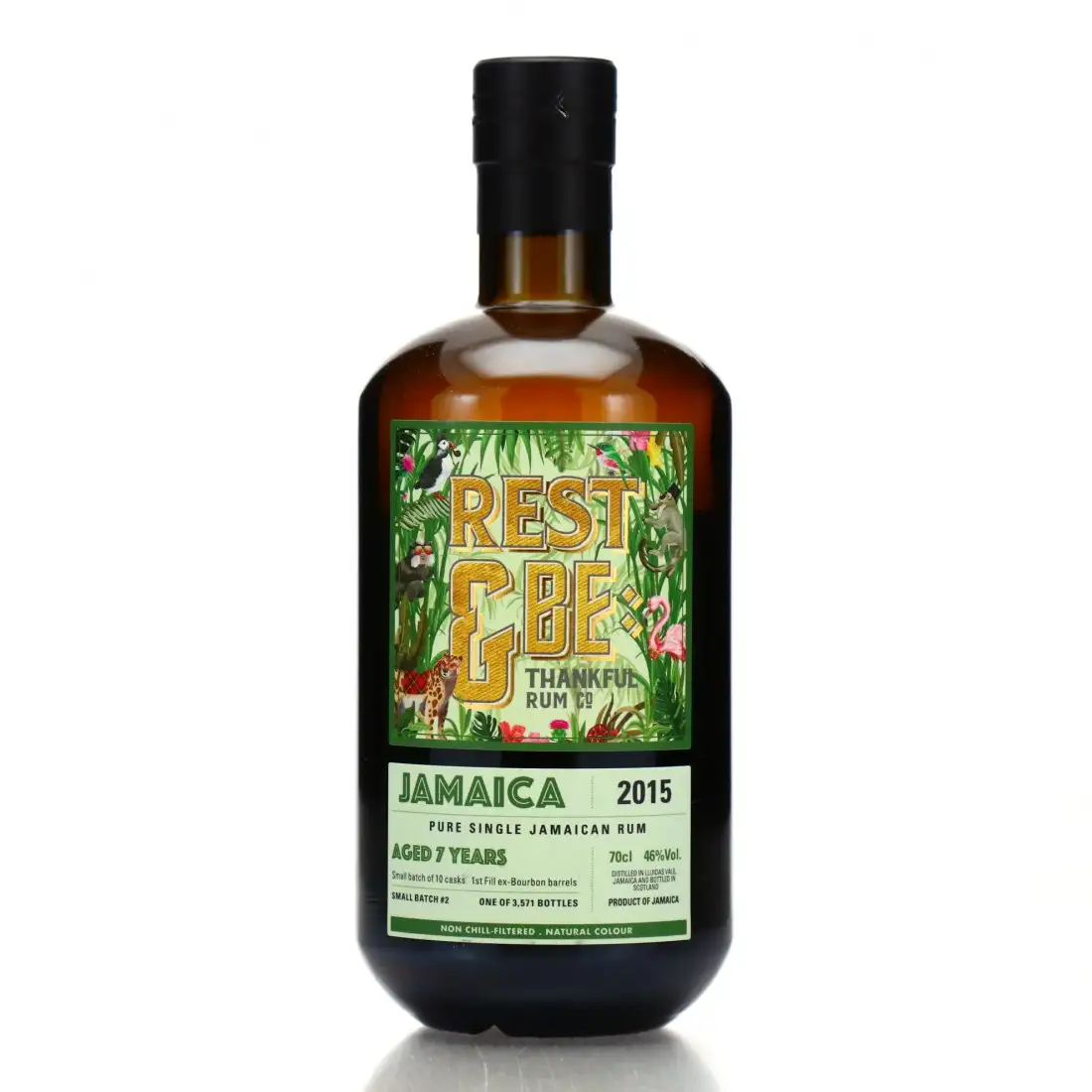 Rest & Be Thankful Worthy Park Pure Single Jamaican Rum 2015
