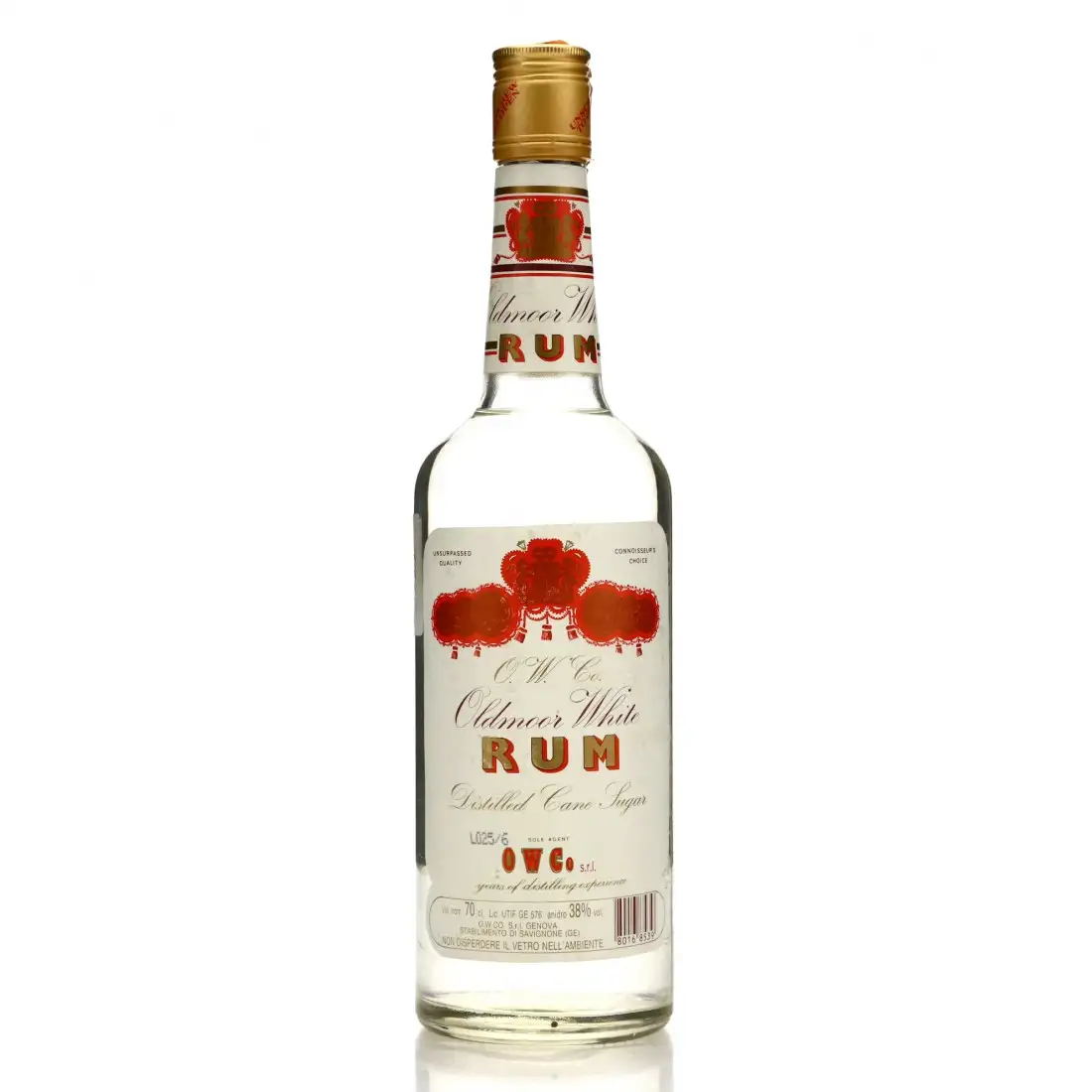 Oldmoor Whisky Co. White Rum 1980s