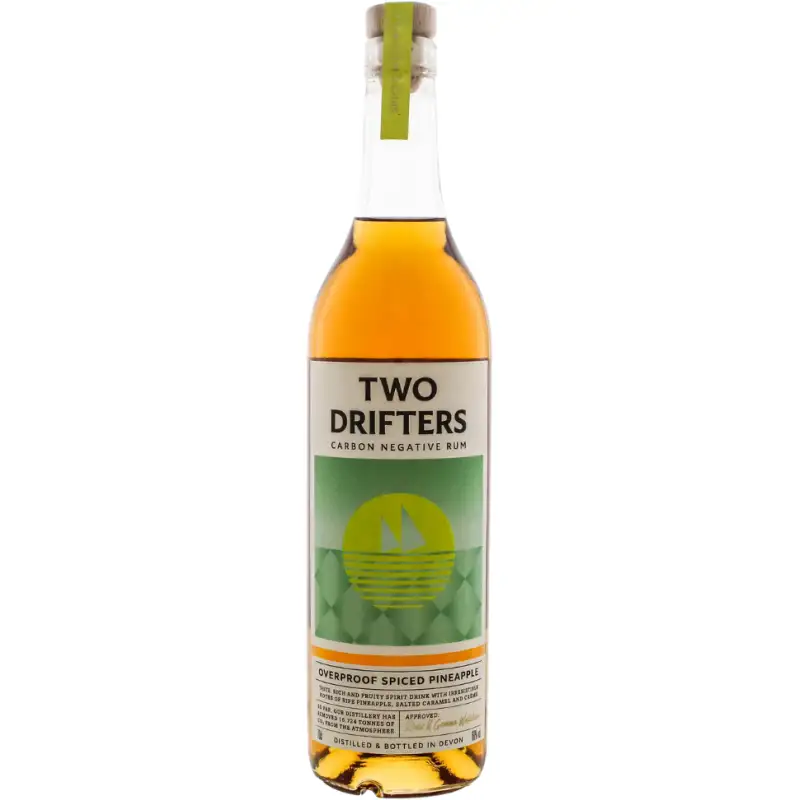 Two Drifters Distillery Overproof Spiced Pineapple Rum