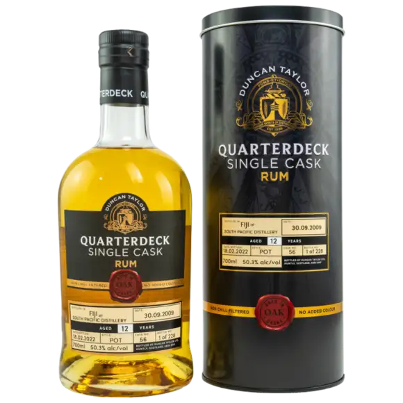 Duncan Taylor South Pacific Quarterdeck Single Cask Fiji 2009