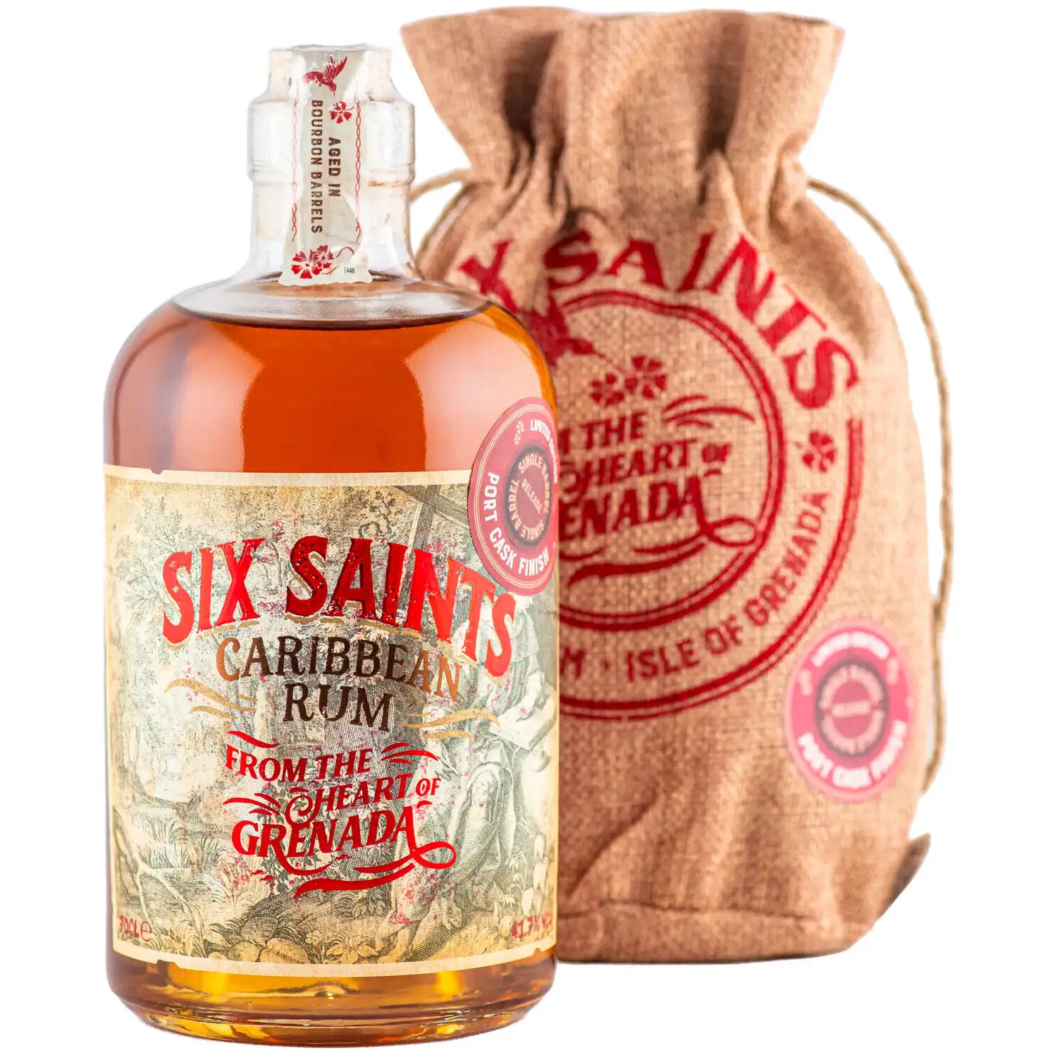 Grenada Distillers Six Saints Hot & Spicy Tobasco Cask Finish