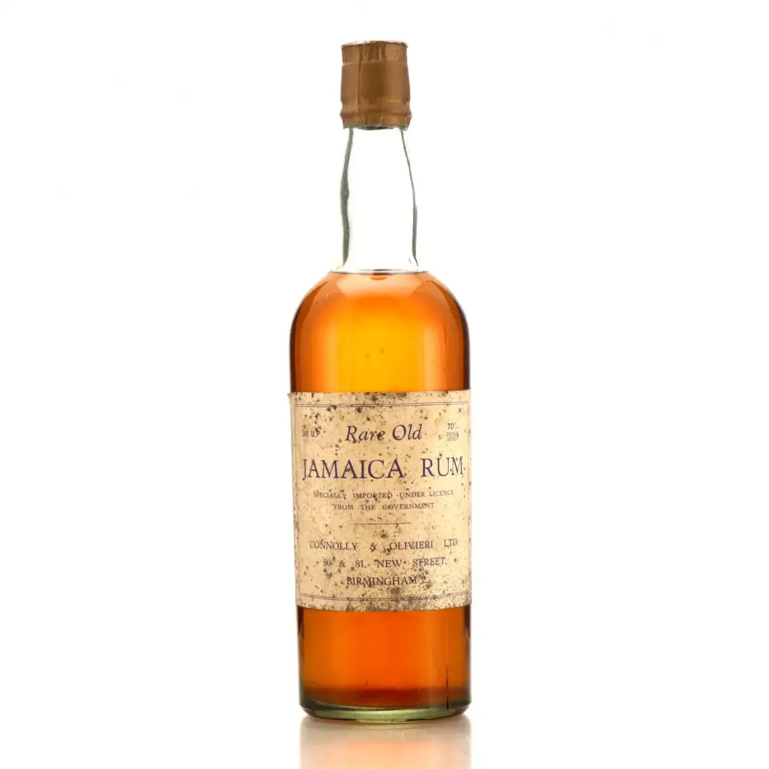 Connolly & Olivieri LTD. Rare Old Jamaica Rum