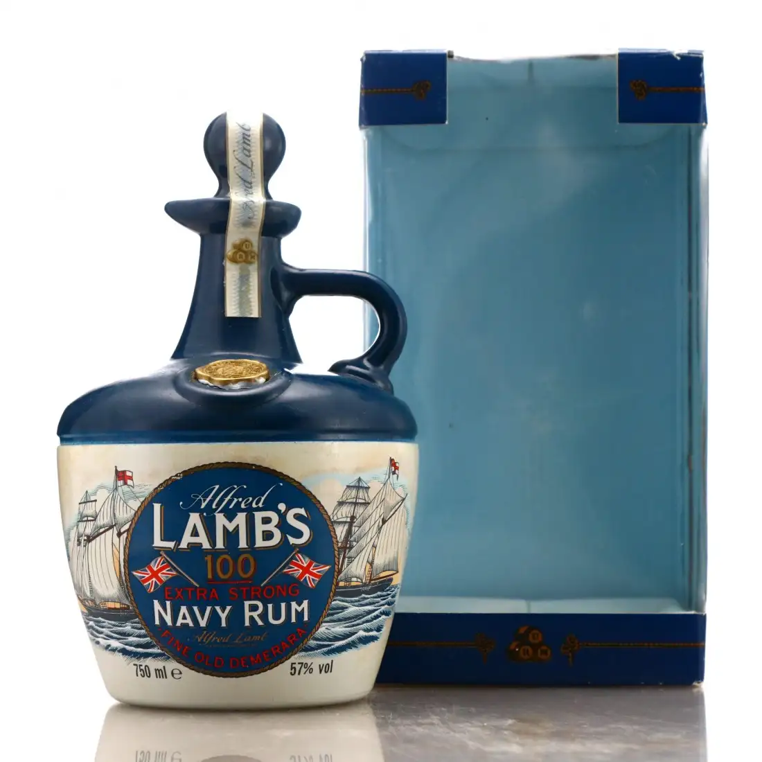 Alfred Lamb‘s Lamb‘s Lamb's 100 Navy Rum HMS Warrior (1980s)