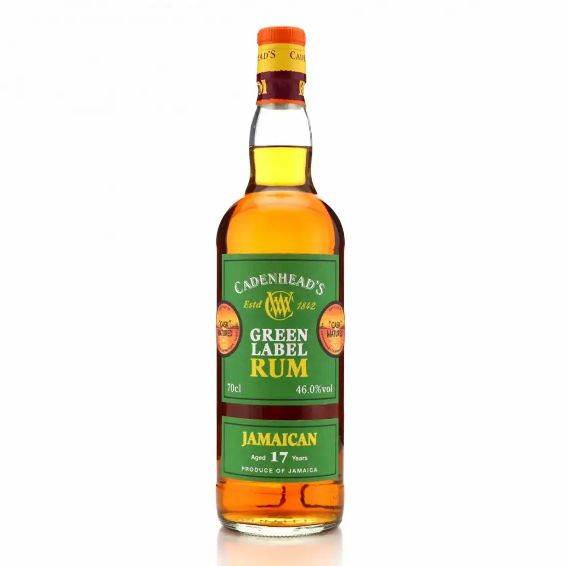 Cadenhead‘s Clarendon Green Label Jamaican Rum 2005