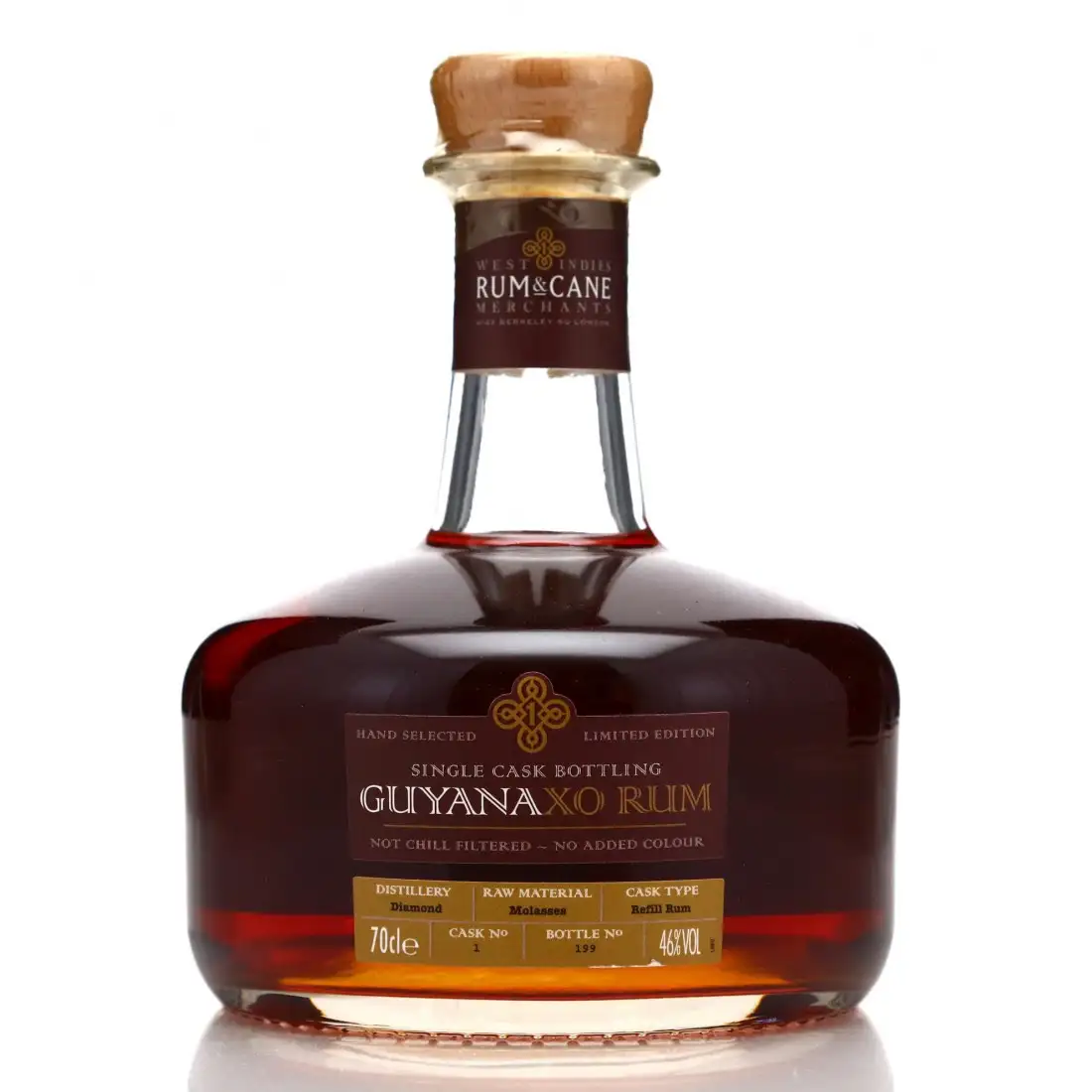 Crucial Drinks Diamond Rum & Cane Guyana XO