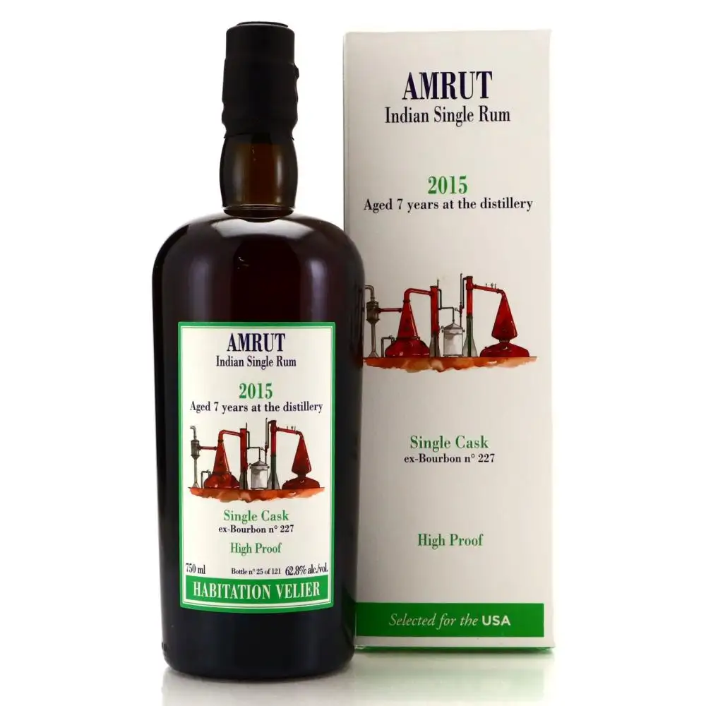 Habitation Velier Amrut Indian Pure Single Rum (Selection for the USA) 2015