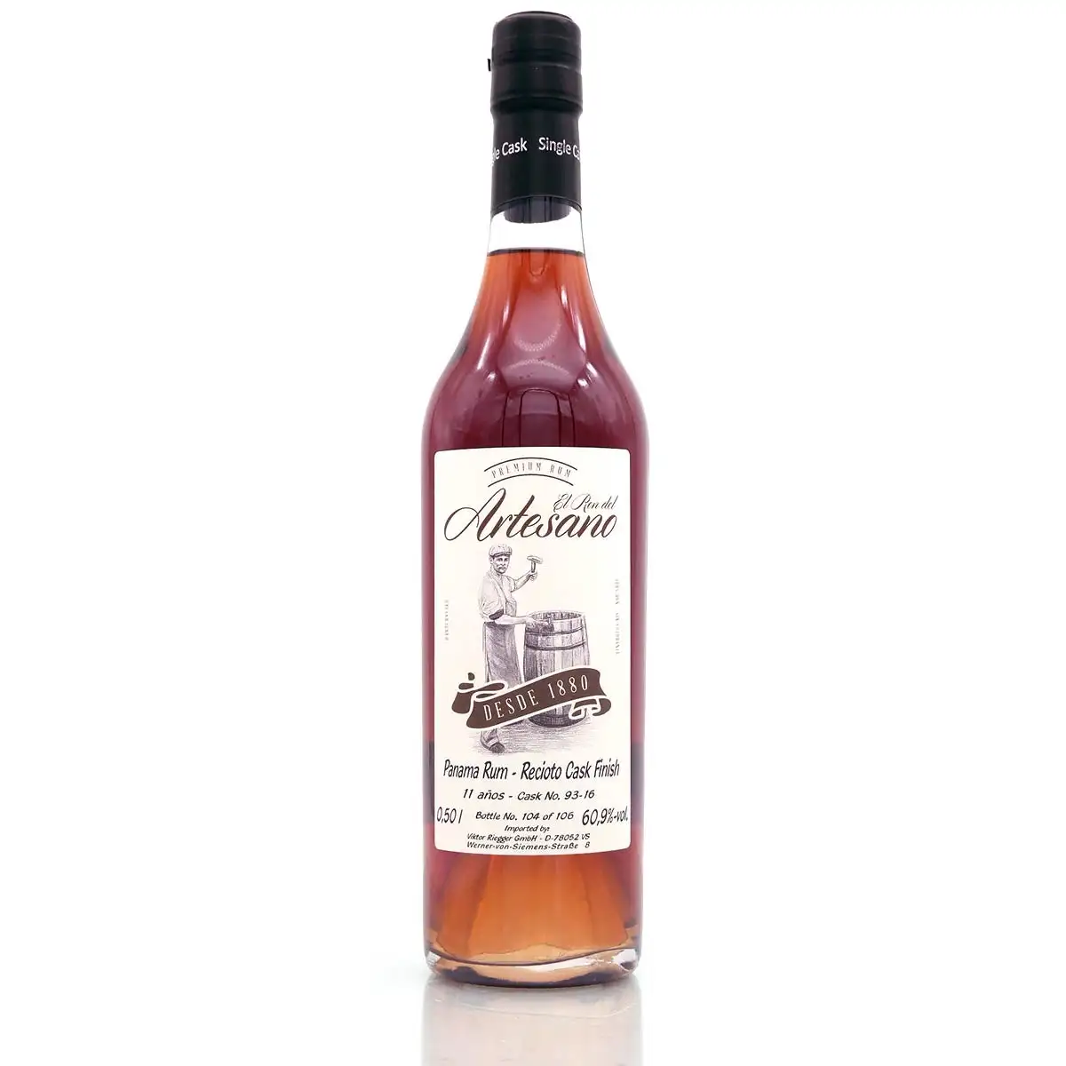 El Ron del Artesano Panama Rum Recioto Cask Finish