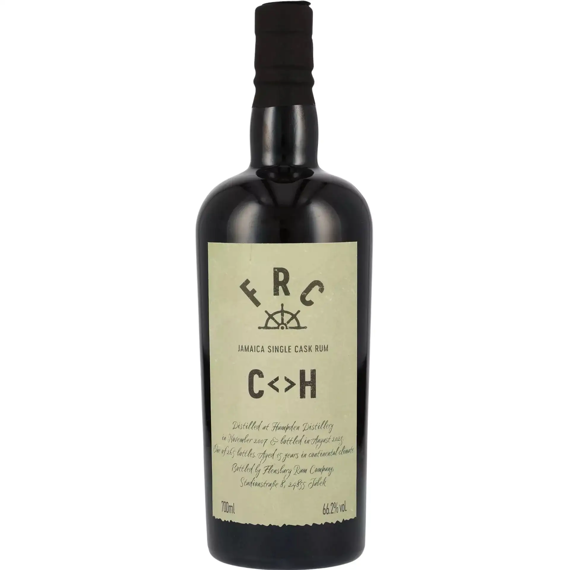 Hampden Flensburg Rum Company Jamaica Single Cask Rum C<>H 2007