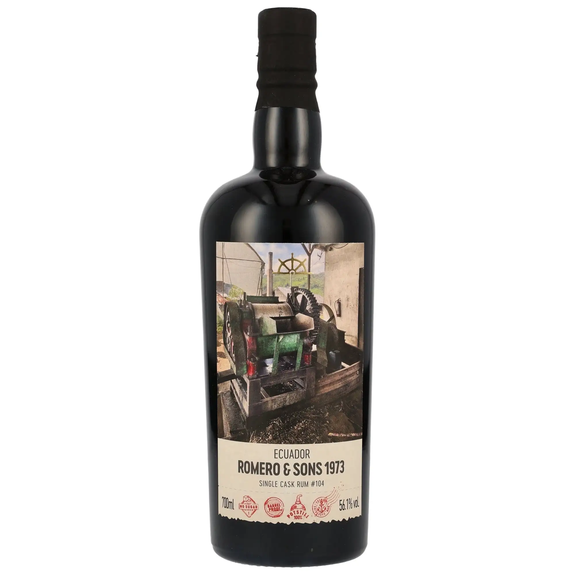 Romero & Sons FRC Ecuador (Kirsch Whisky) 1973