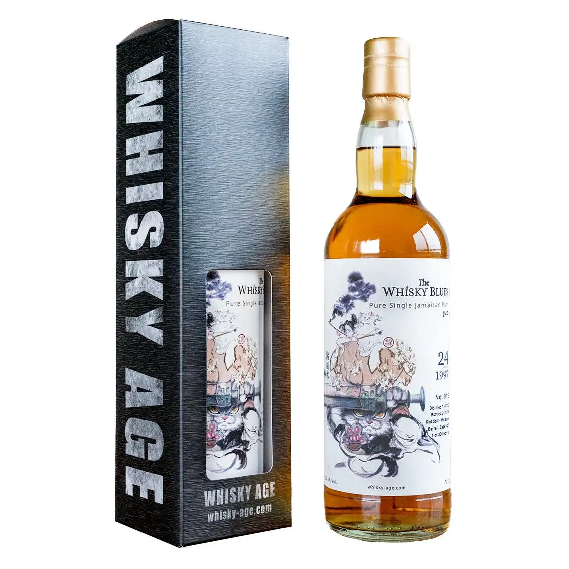 Whisky AGE Hampden The Whisky Blues Pure Single Jamaican Rum JMD 1997