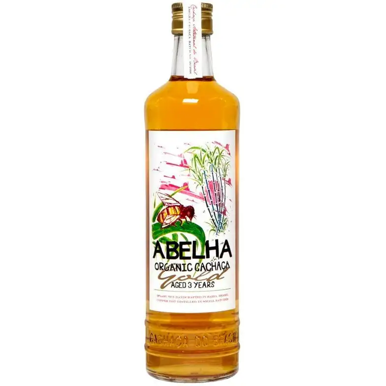 Fazenda Vaccaro Abelha Organic Cachaça Gold Aged