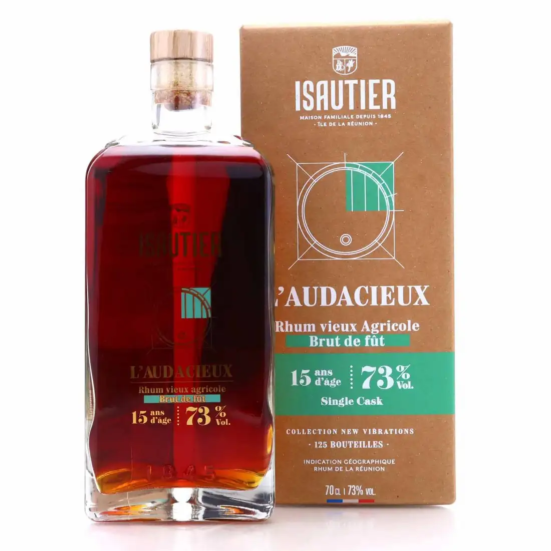 Isautier L’Audacieux Rhum Vieux Agricole - Brut de fût (LMDW) 2006