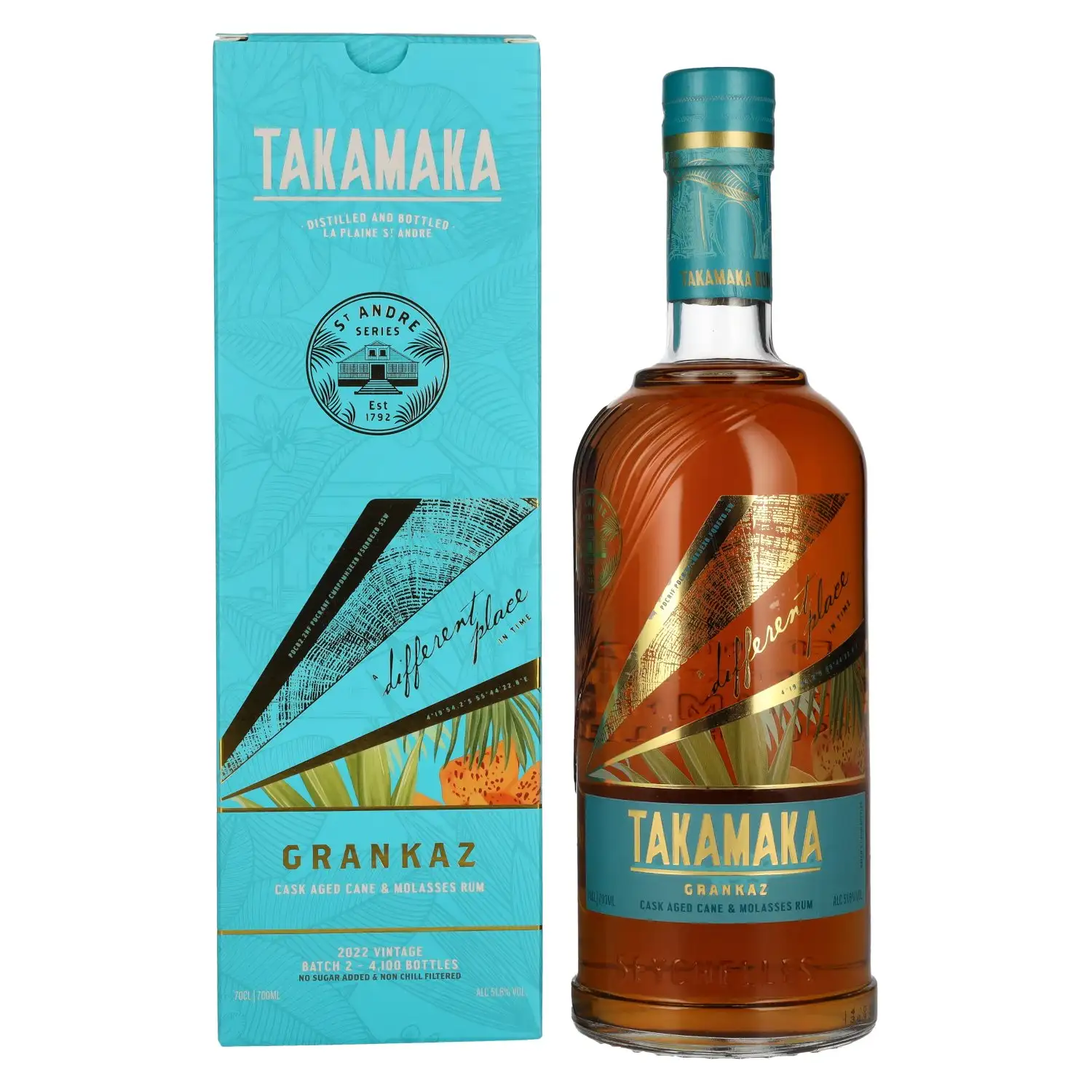 Trois Frères Distillery Takamaka Bay Grankaz (Batch 2) 2023