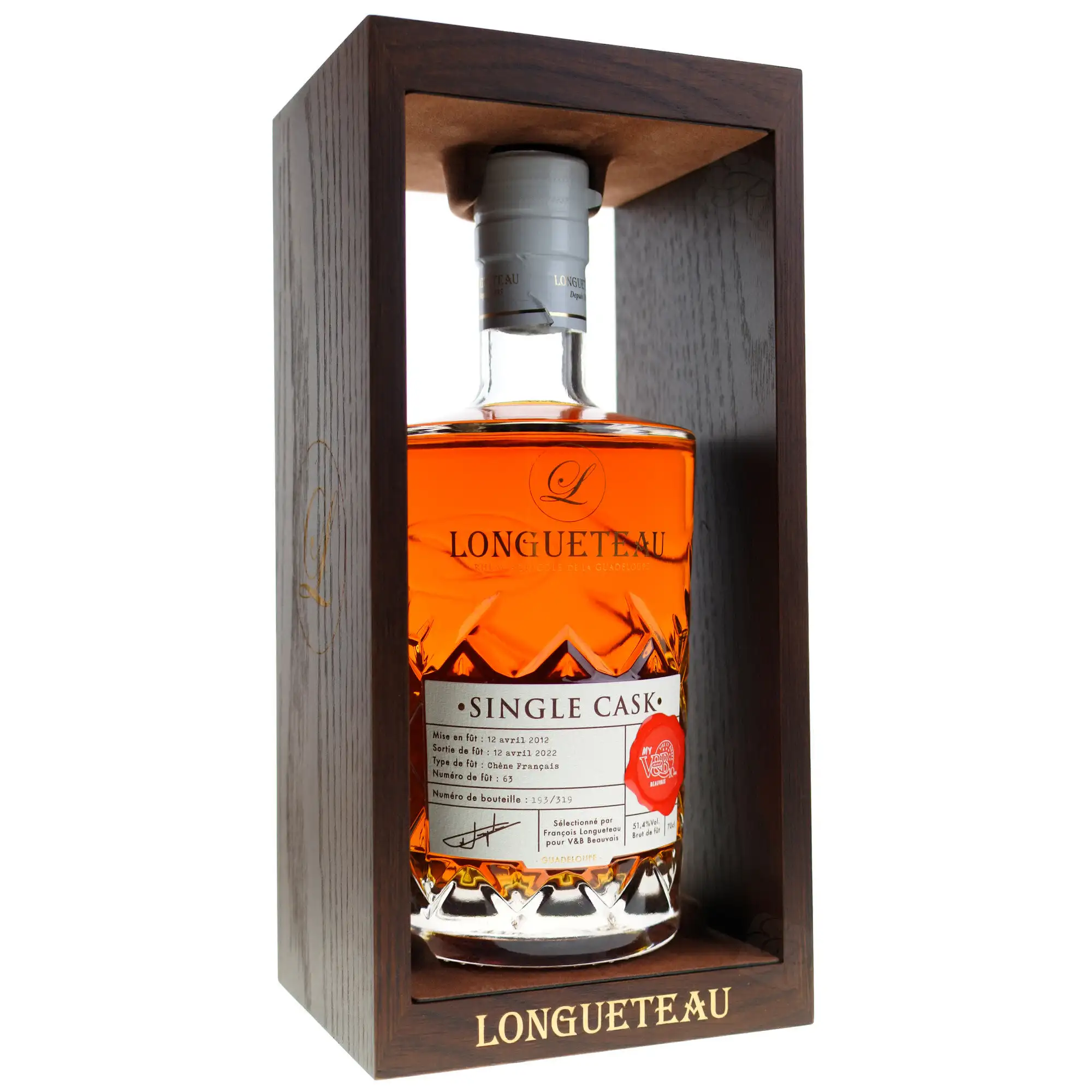 Longueteau Single Cask (V&B Beauvais) 2012