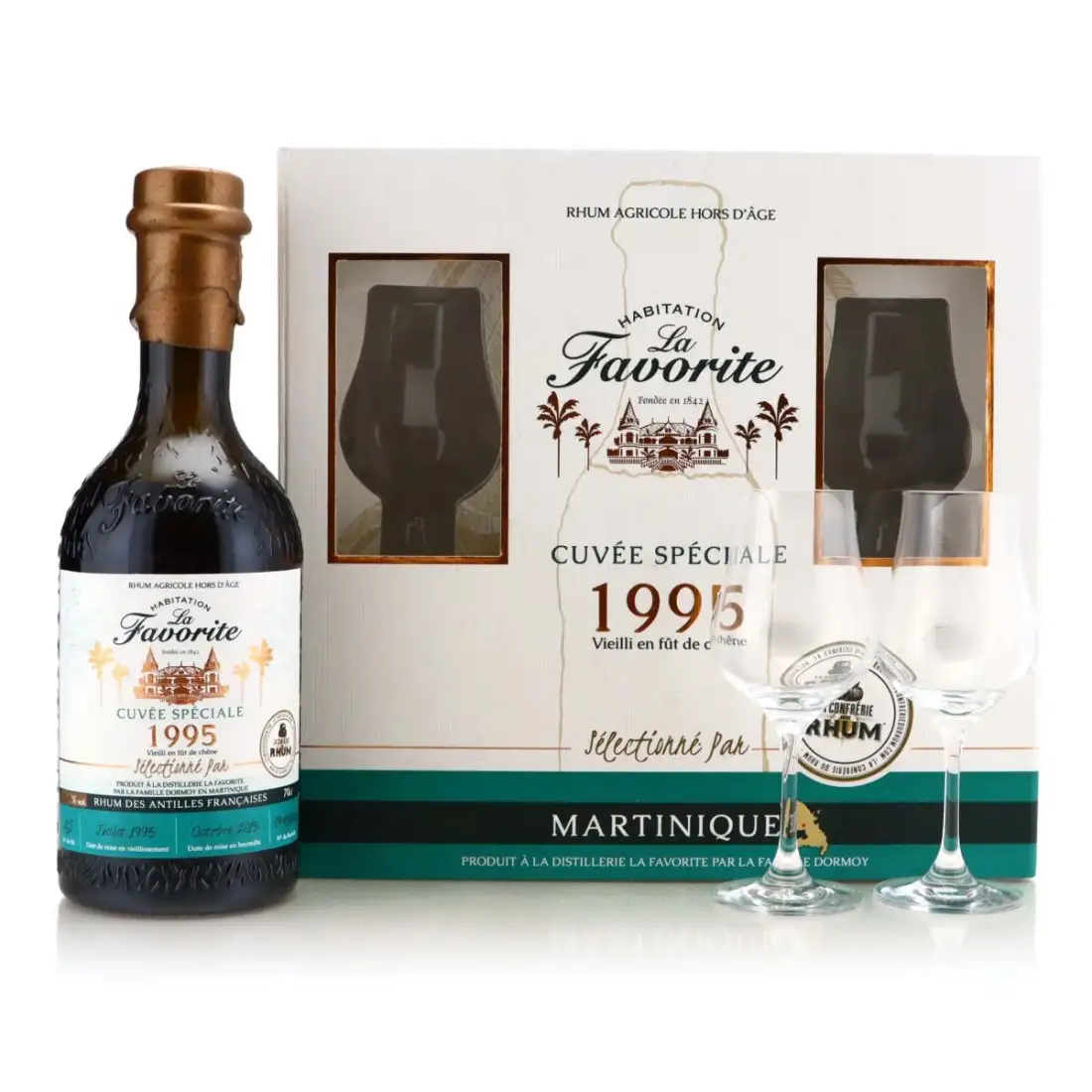 La Confrérie du Rhum La Favorite Cuvée Spéciale La Confrérie du Rhum 1995