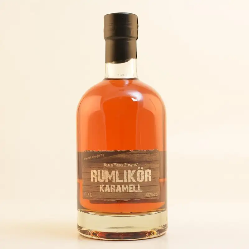 Black Work Pirates Rumlikör Karamell