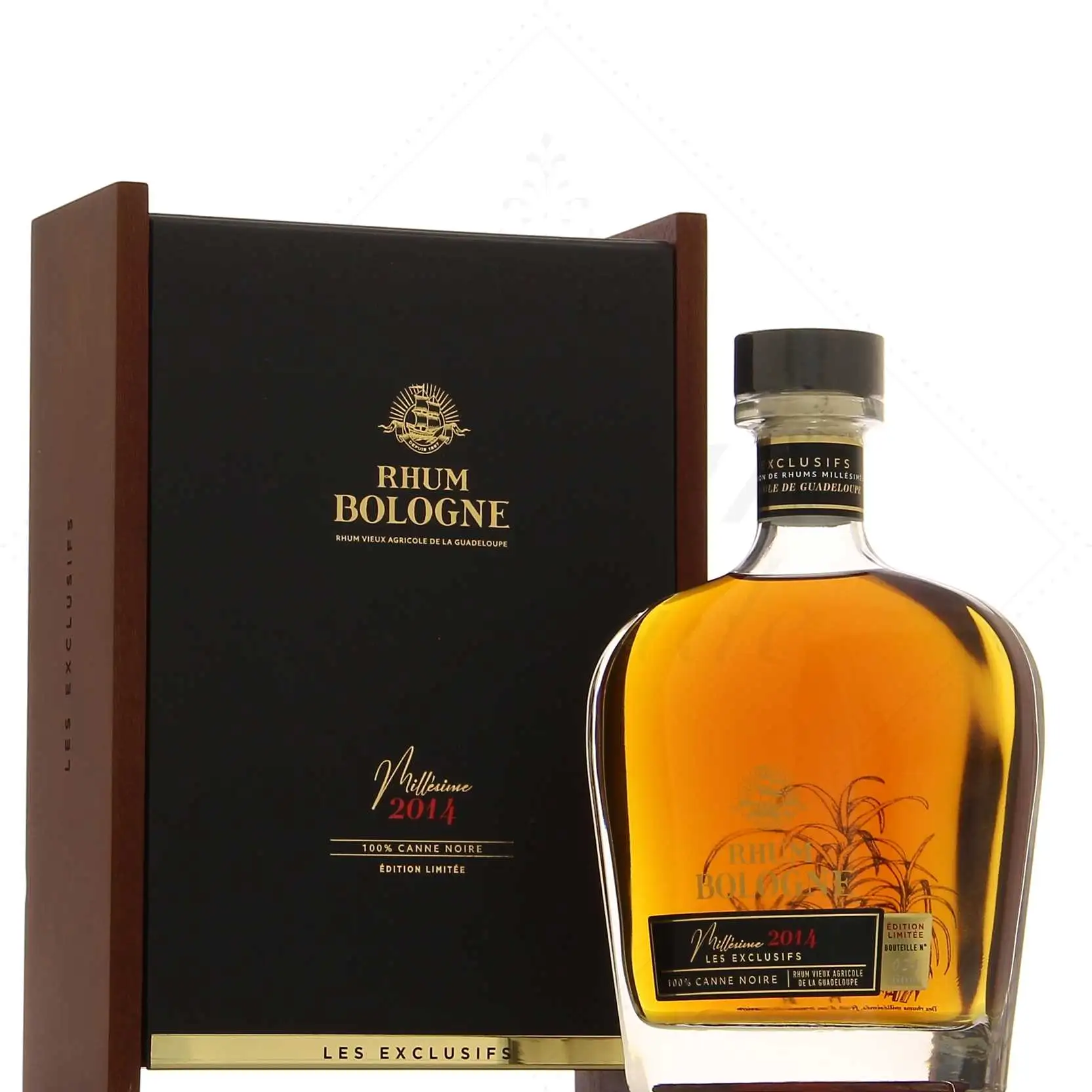 Bologne Les Exclusifs - Rhum vieux de Guadeloupe  (100% Canne Noire) 2014