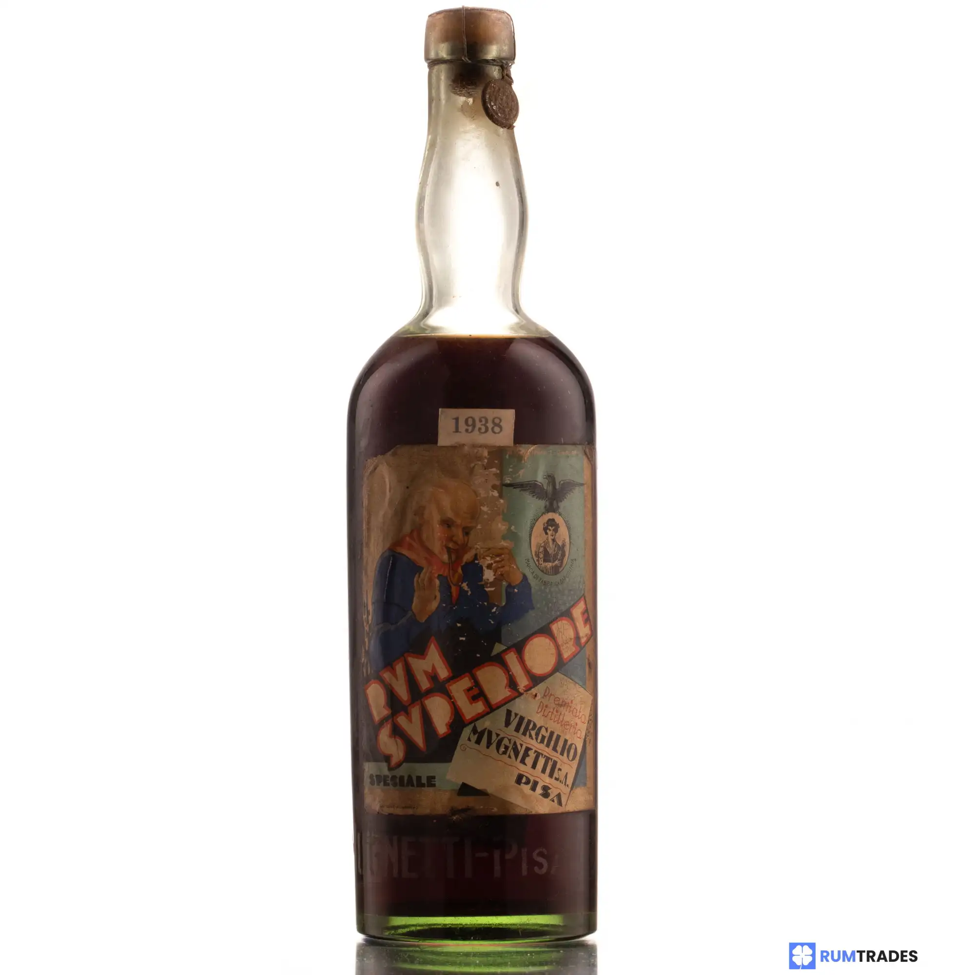 Virgilio Mugnetti S.A. Pisa Rum Superiore 1938