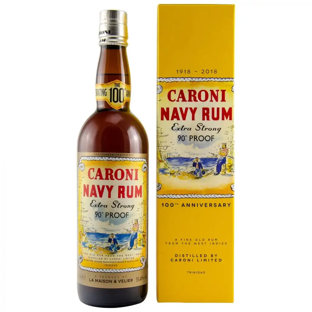 La Maison & Velier Caroni Navy Rum 100th Anniversary „Replica“ HTR 2000
