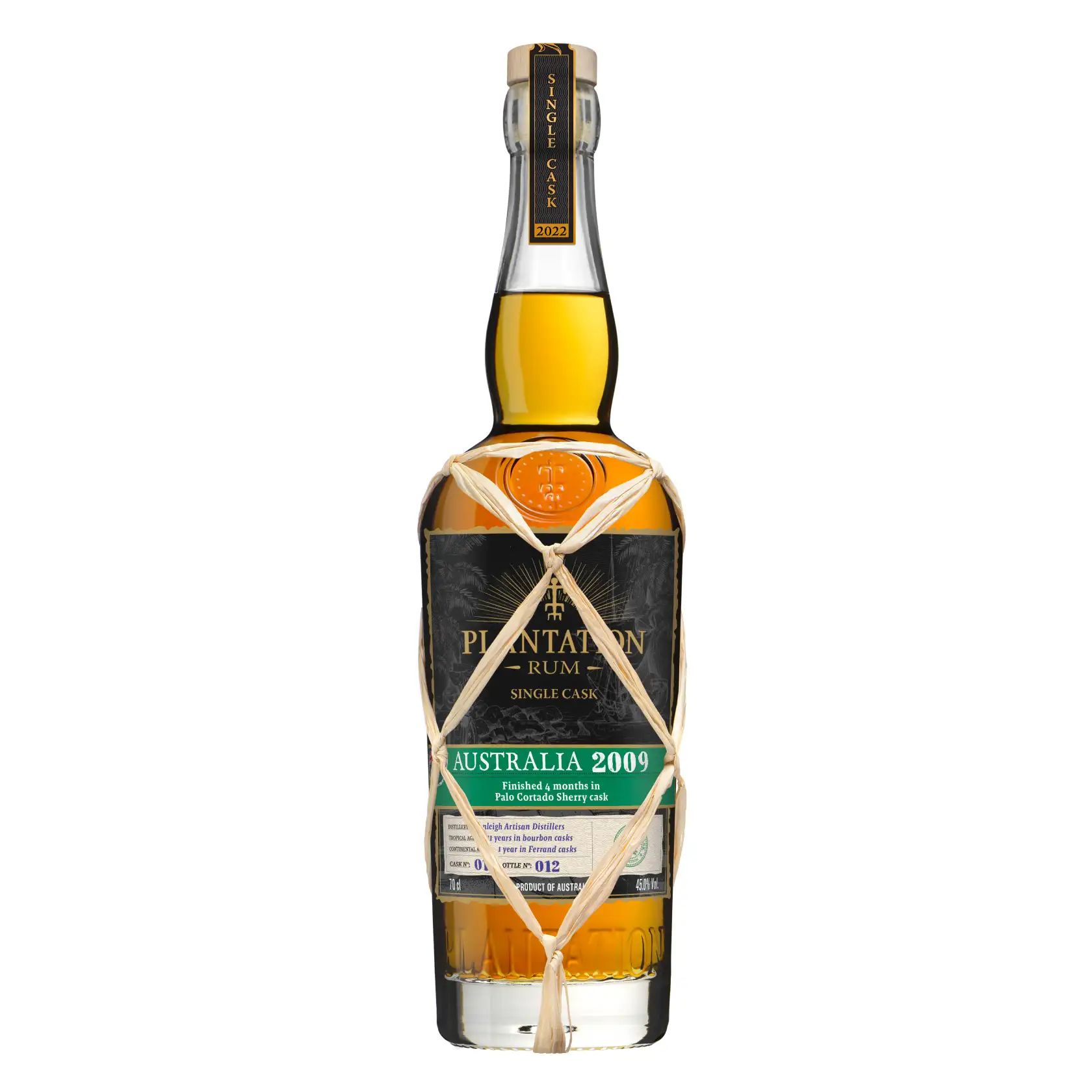 Beenleigh Plantation Sherry Palo Cortado Cask Finish (Romdeluxe) 2009
