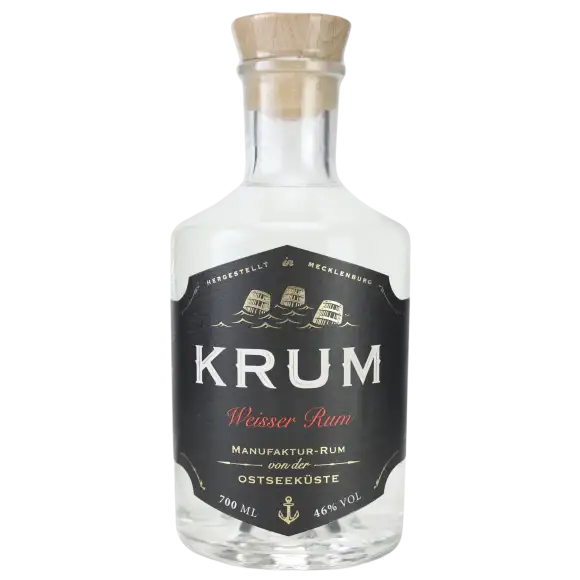 Maennerhobby Krum Weisser Rum