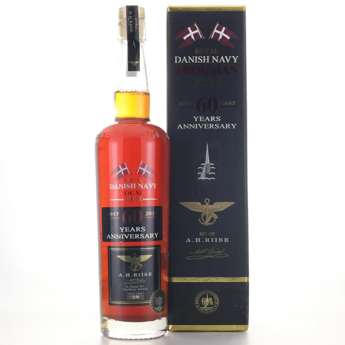 A.H. Riise Frogman Rum 60 Years Anniversary Edition 1957-2017