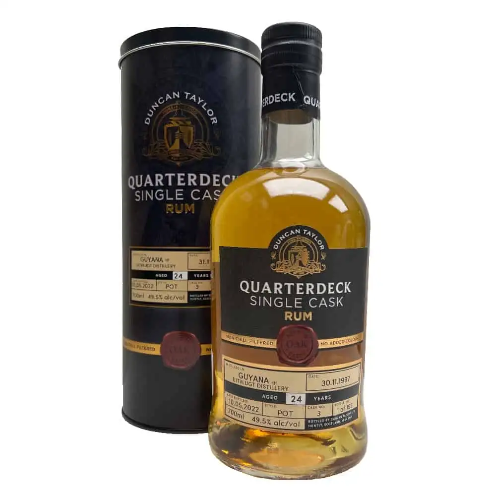 Duncan Taylor Uitvlugt Quarterdeck Single Cask Guyana 1997