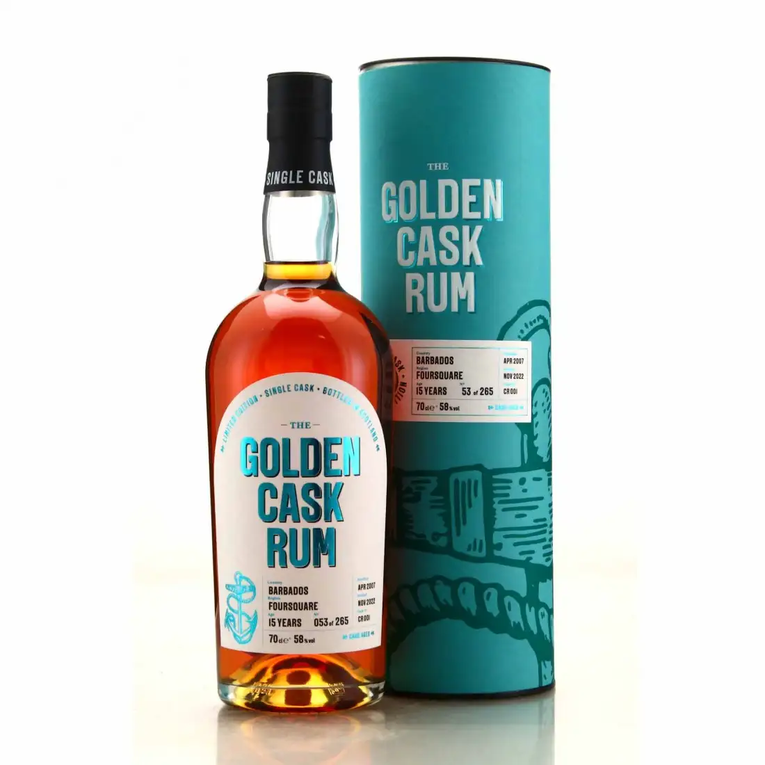 House of Macduff Foursquare Golden Cask Rum 2007